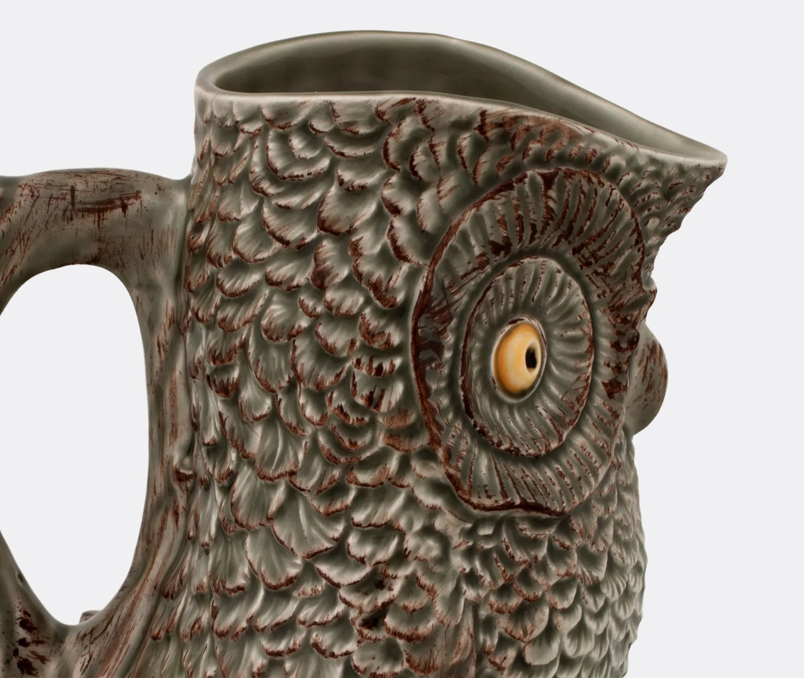 Jarros Owl Pitcher - Multicolour, Ceramic