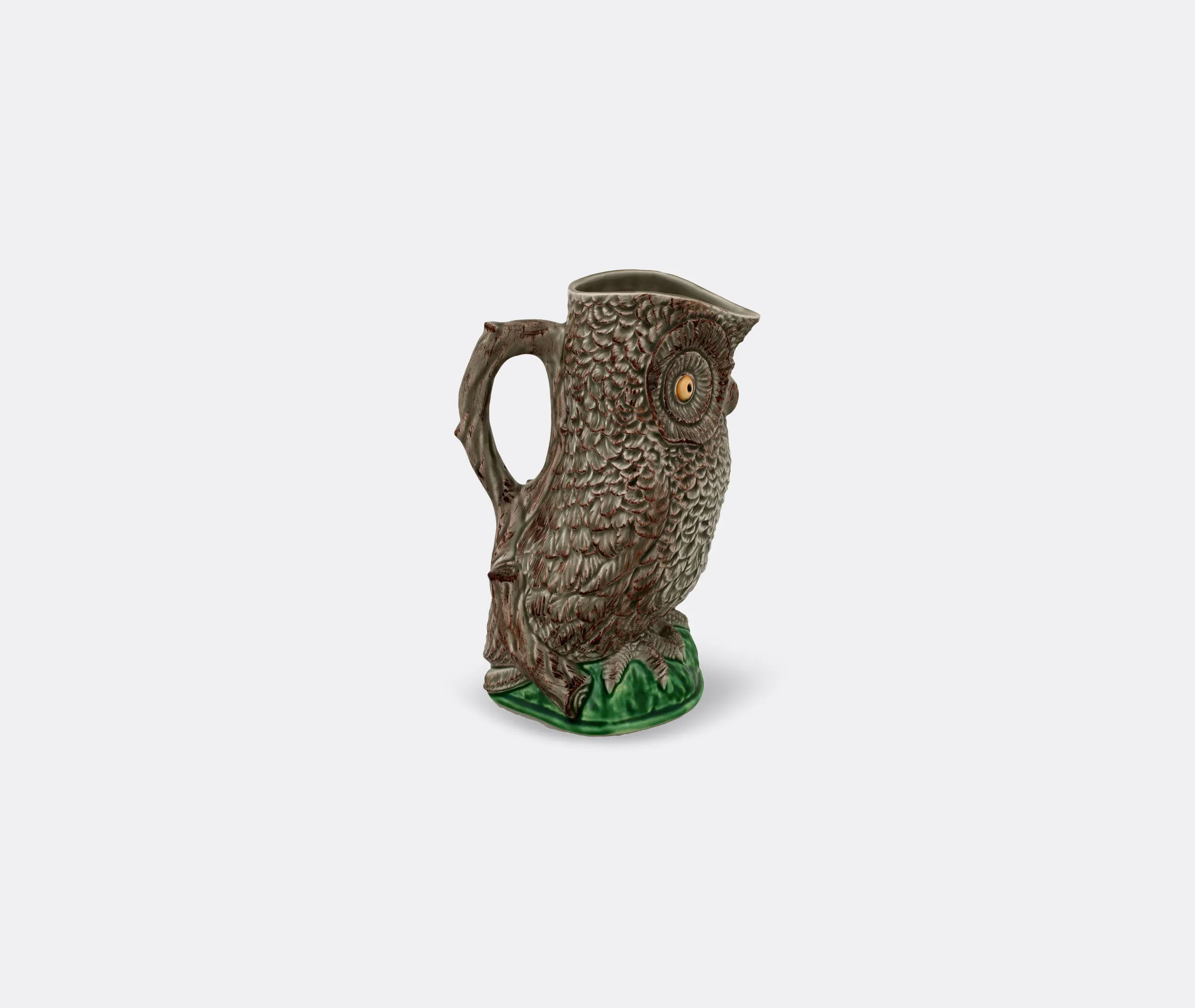 Jarros Owl Pitcher - Multicolour, Ceramic