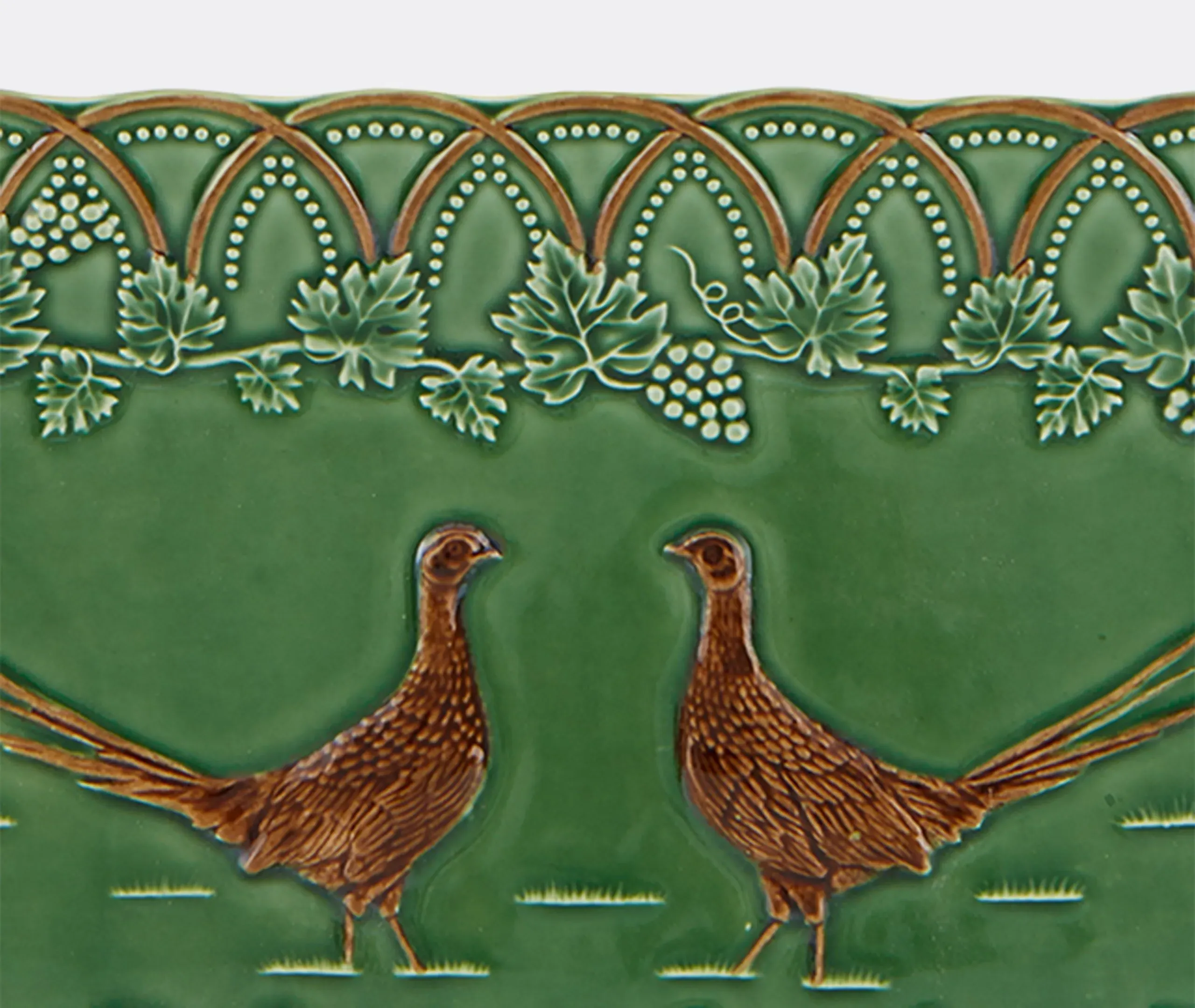 Pheasant Serving Tray - Multicolour, Earthenware
