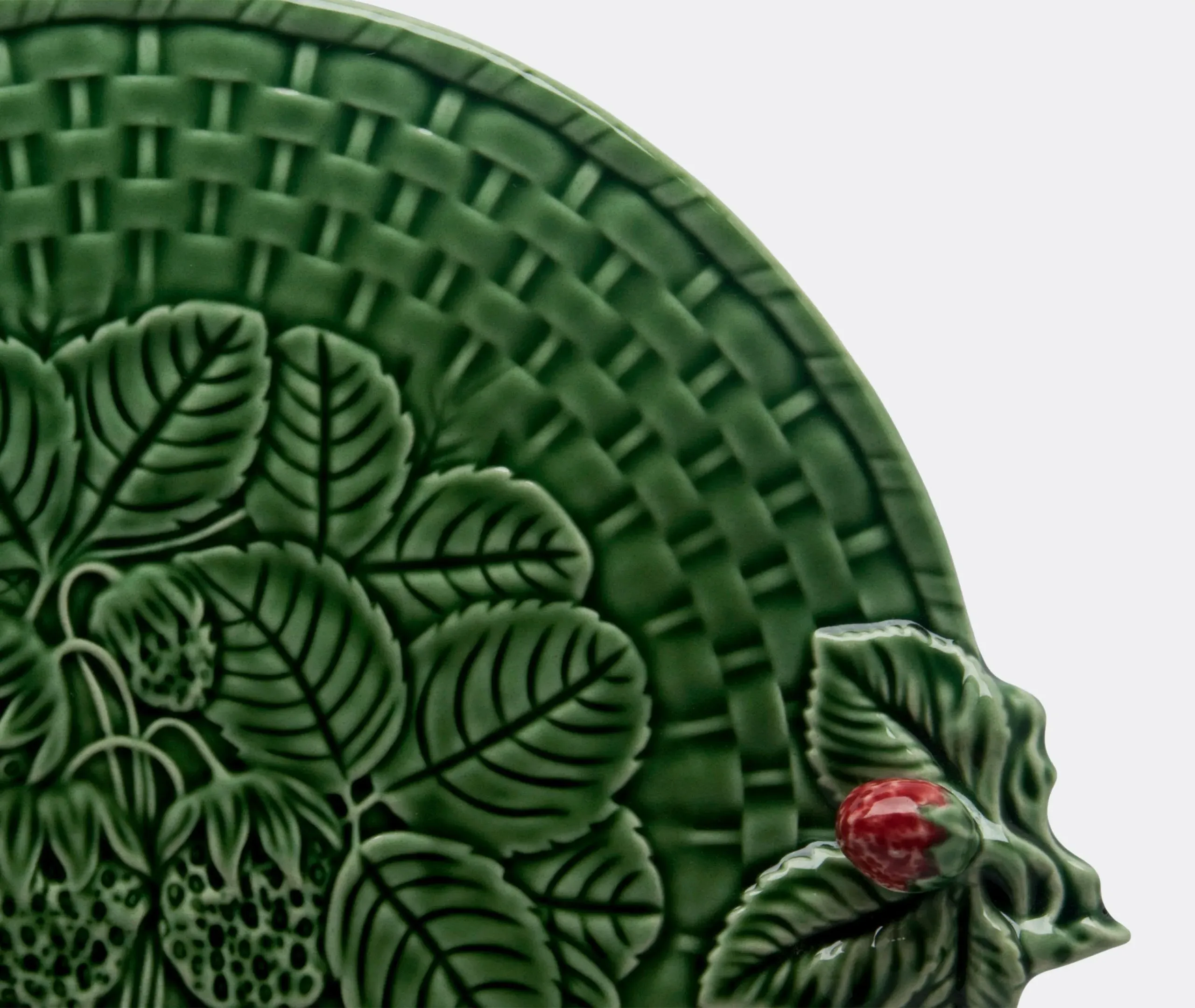 Strawberry Cheese Tray - Multicolour, Earthenware