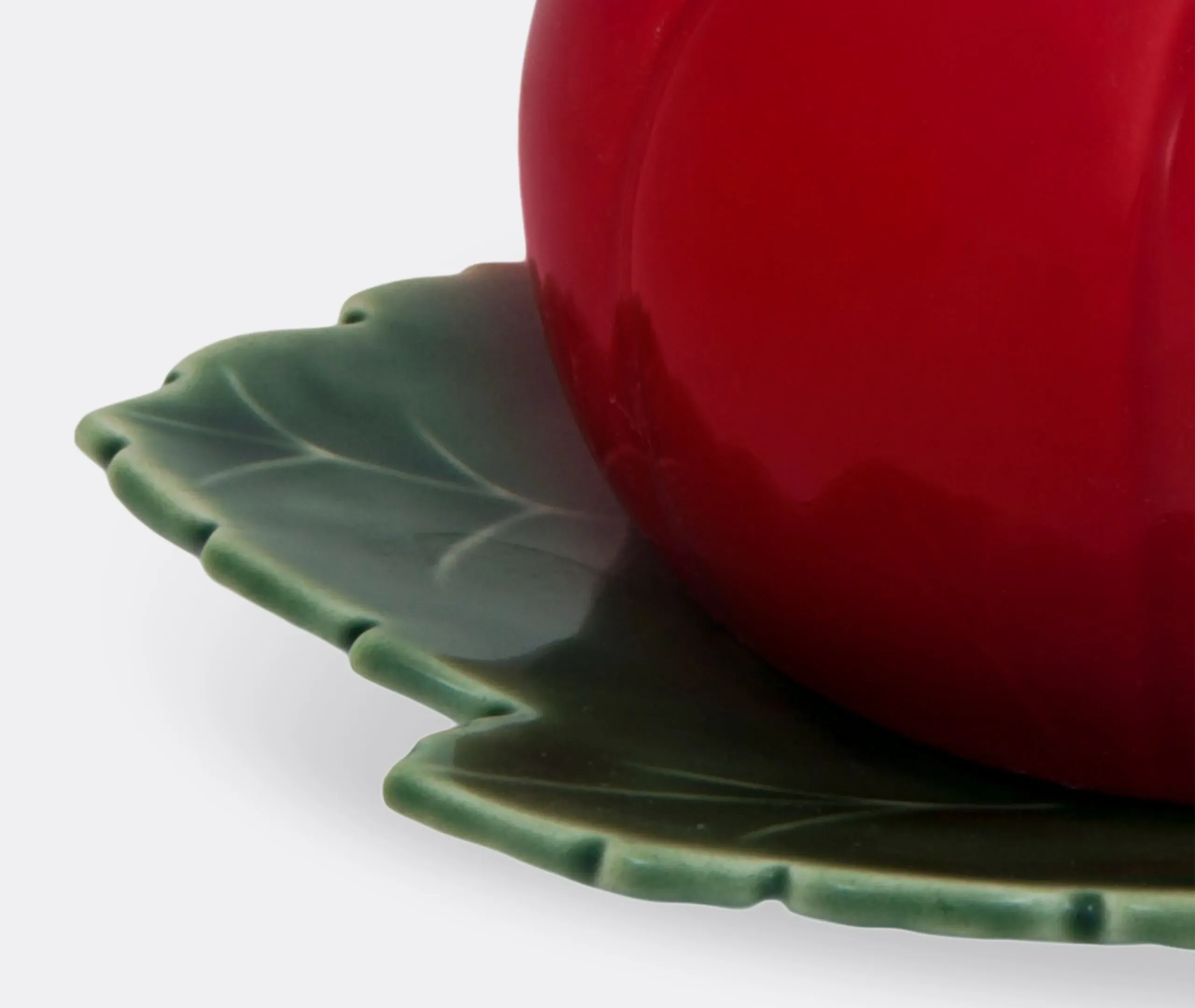 Tomato Butter Dish - Multicolour, Earthenware