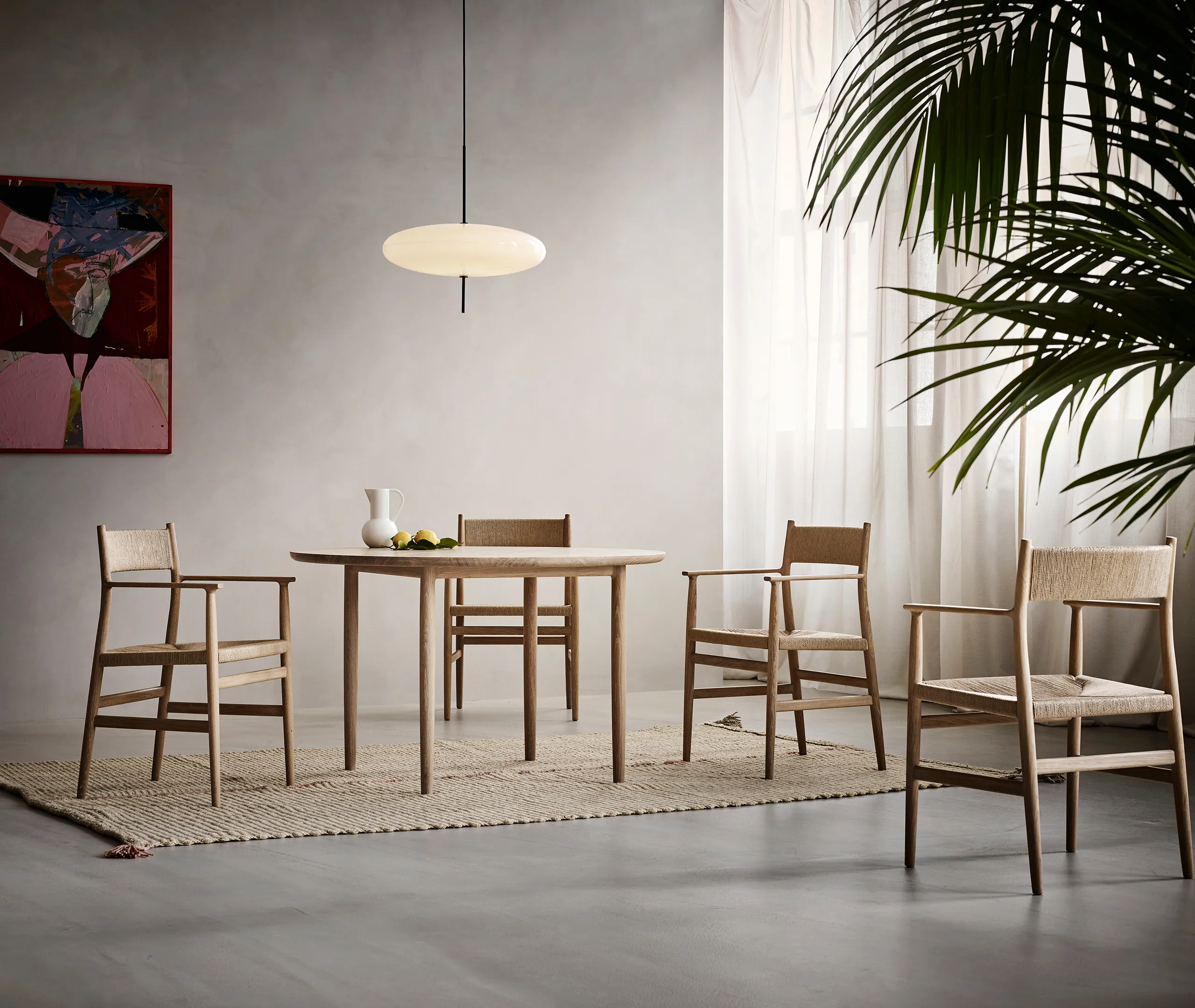 Arv Dining Chair - Natural, Oak