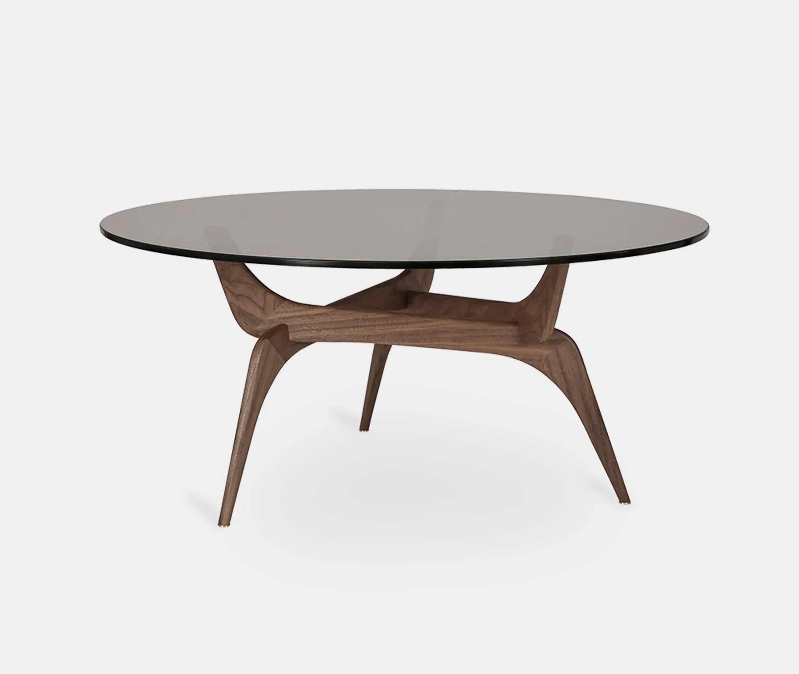 Round Coffee Table - Bronze, Glass image