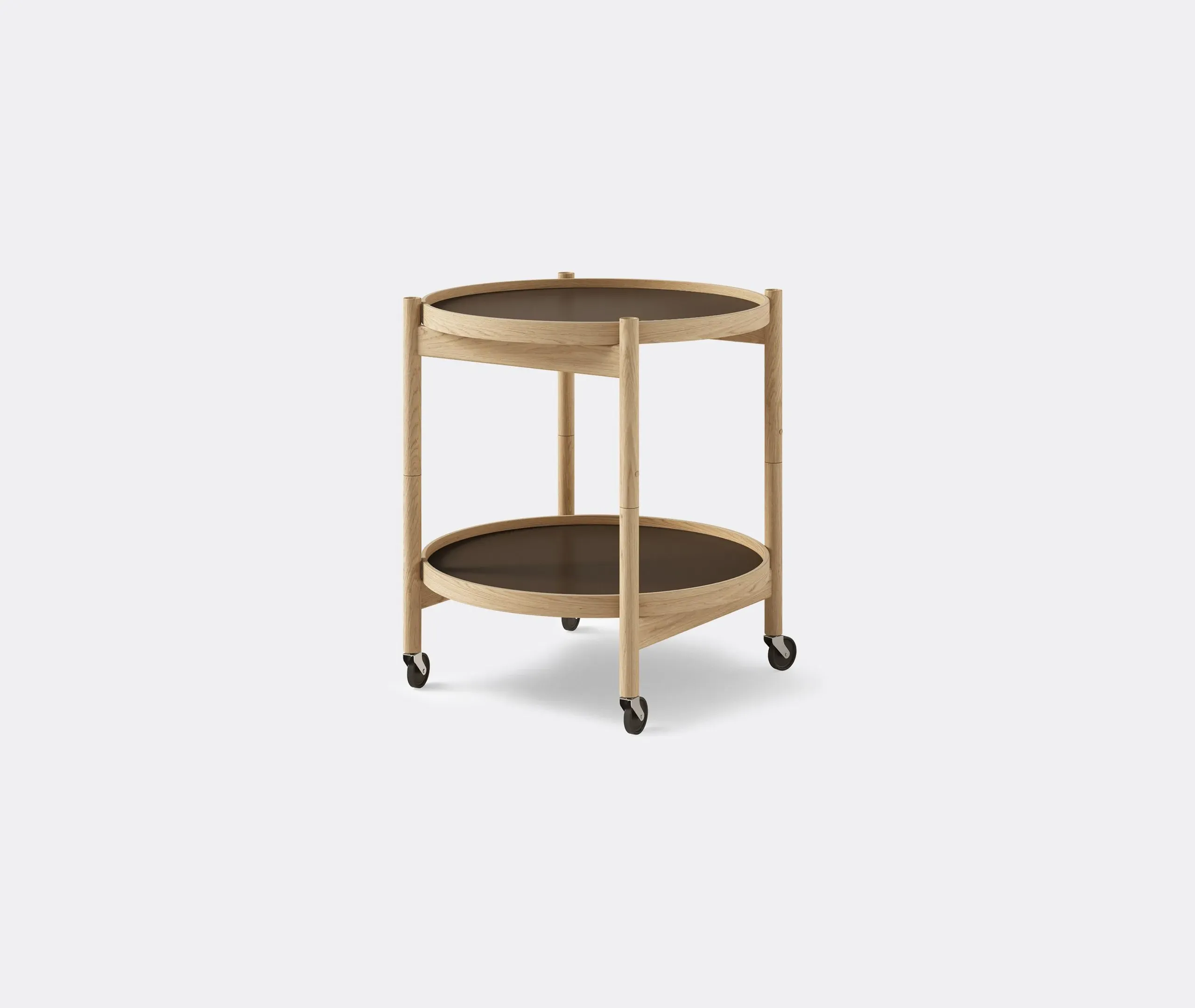 Tray Table with Reversible Tops - Beige, Oak