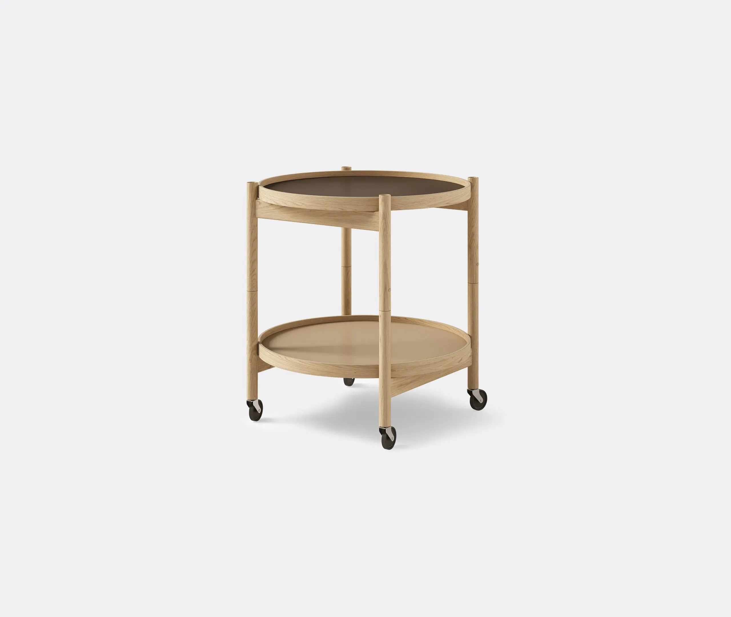 Tray Table with Reversible Tops - Beige, Oak image
