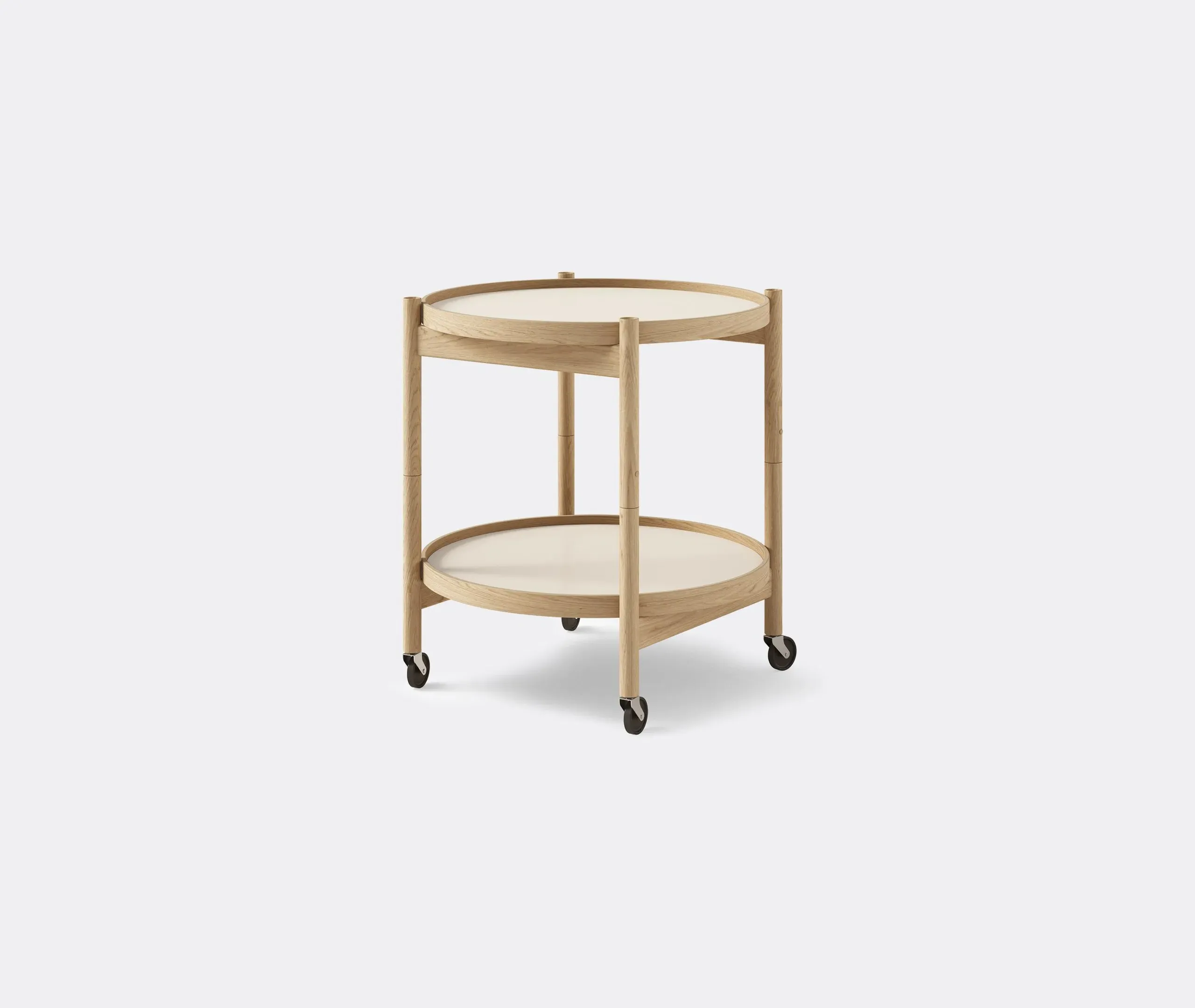 Tray Table with Reversible Tops - Cream, Oak