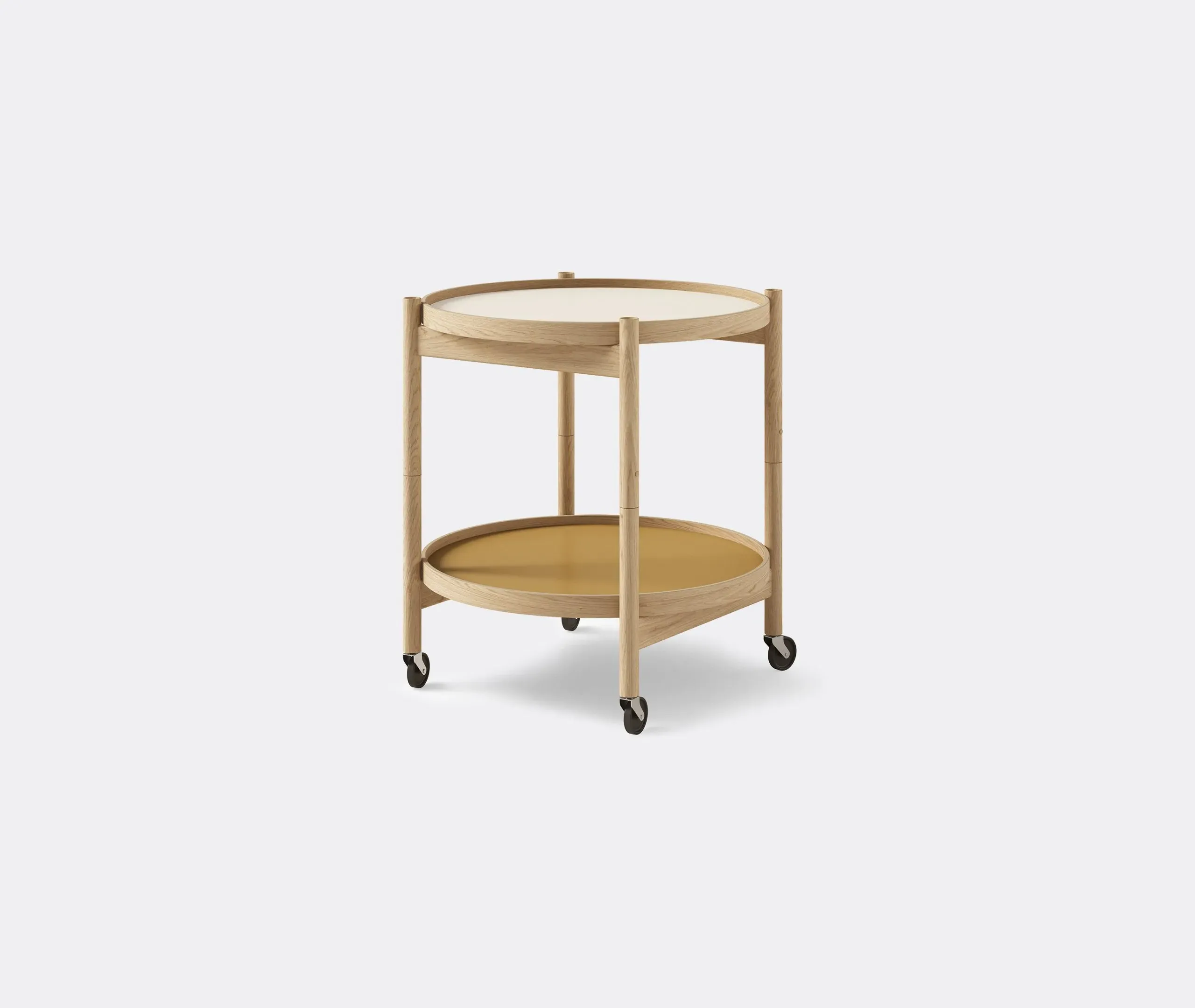 Tray Table with Reversible Tops - Cream, Oak