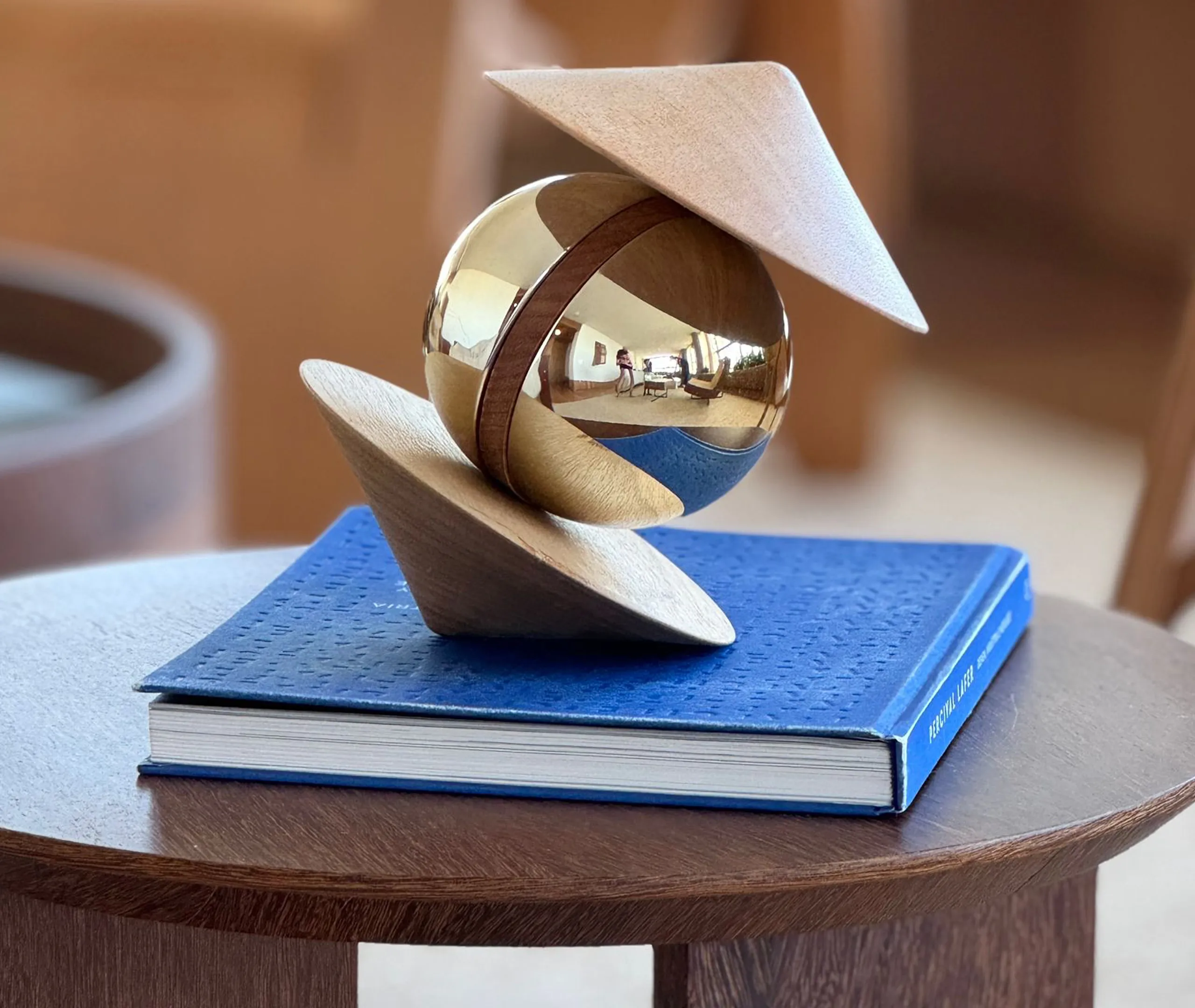 Gira Gira Sculpture - Gold