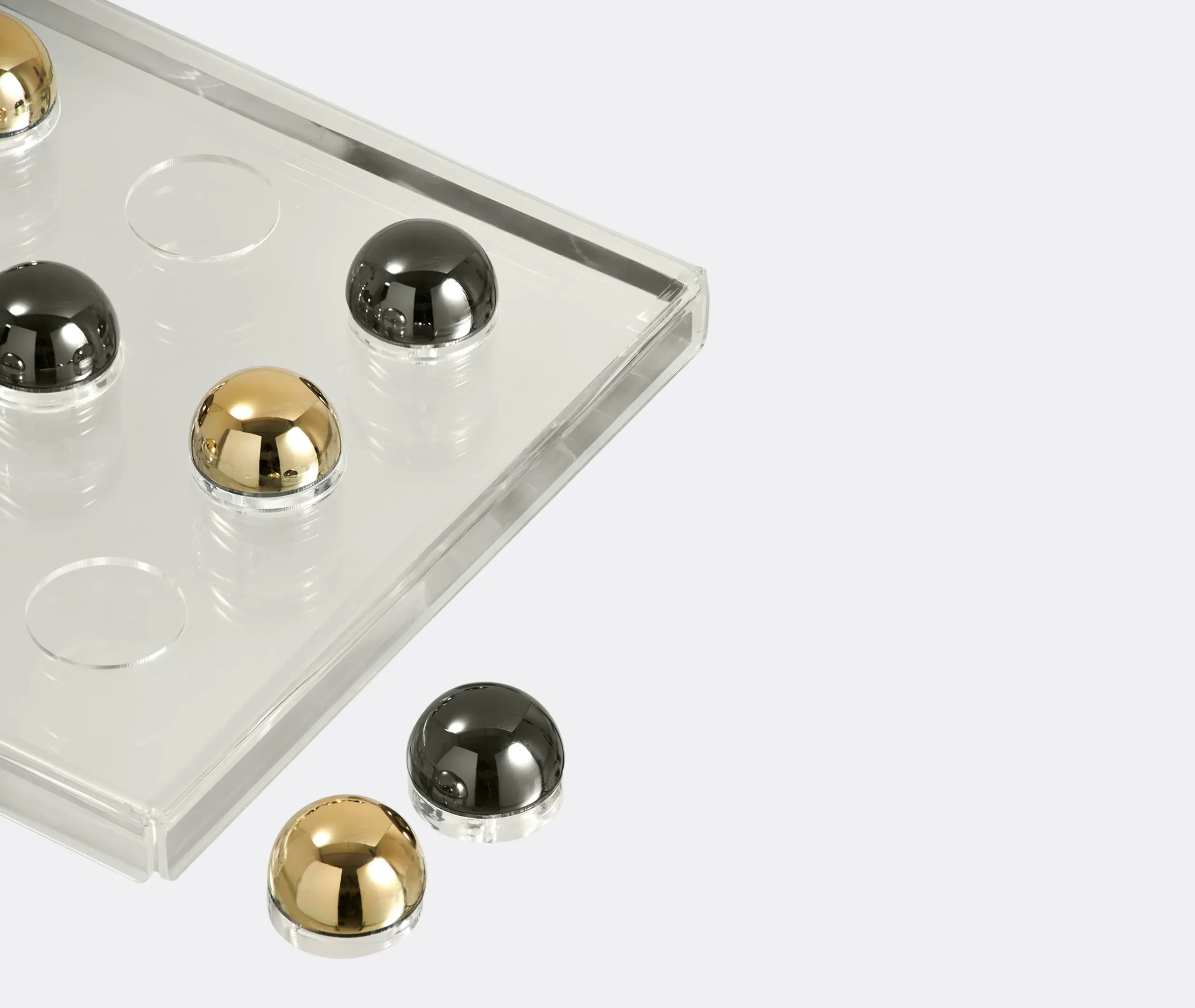 Ice Tic Tac Toe Set - Transparent, Acrylic