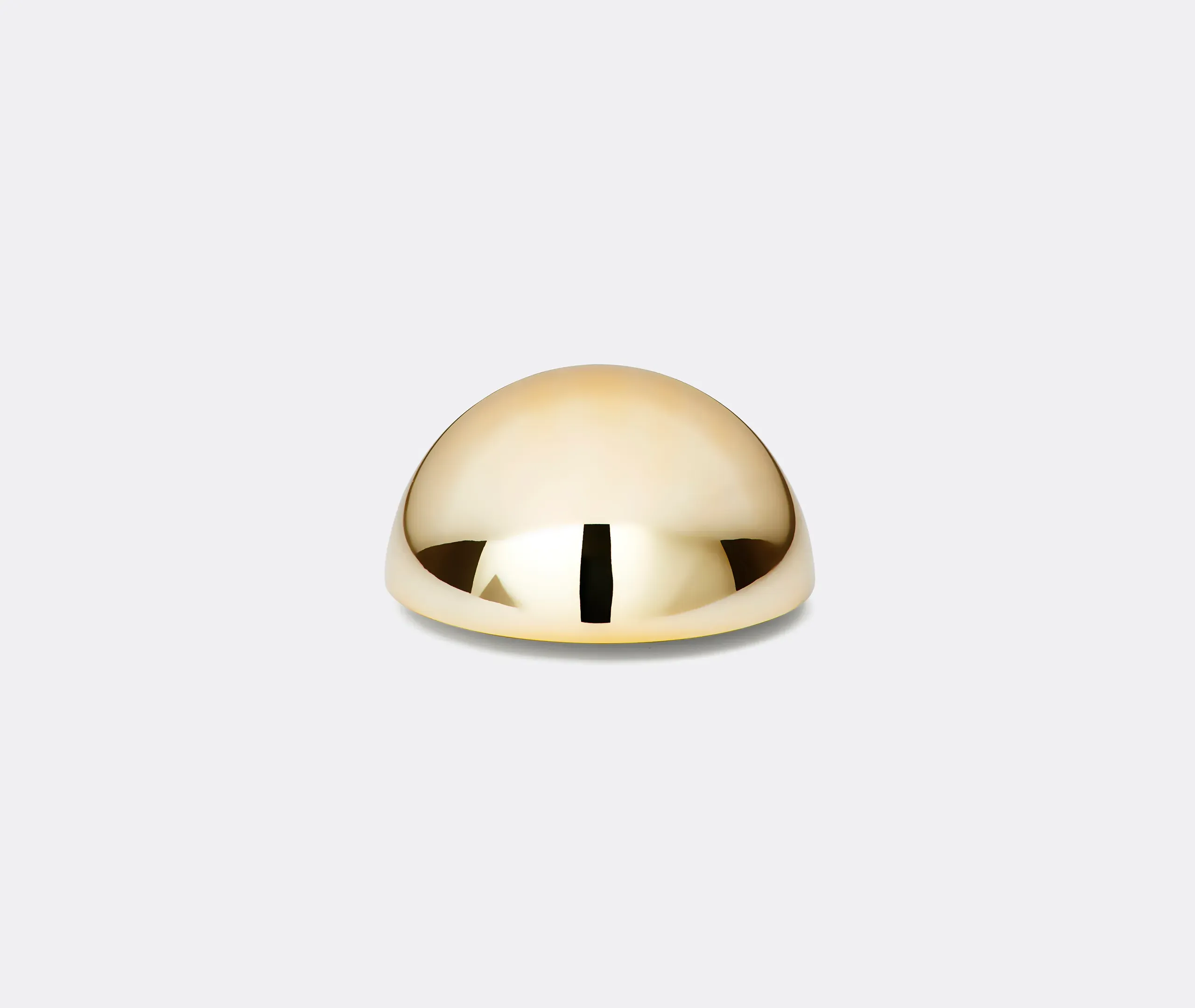 Meia Lua Moon Sculpture - Gold, Resin product