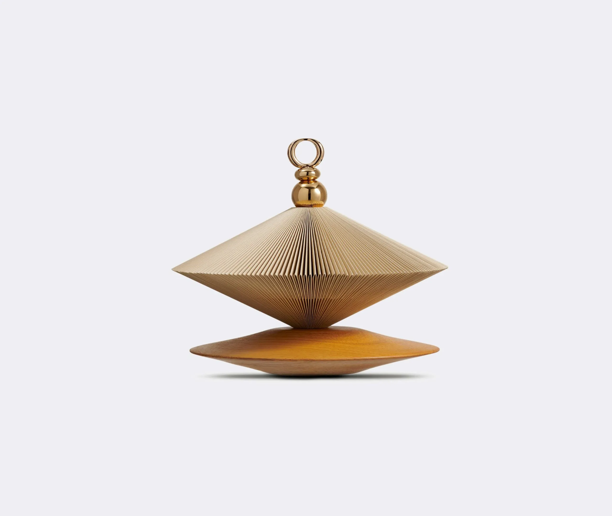Pião Decorative Sculpture - Off White, Paper image