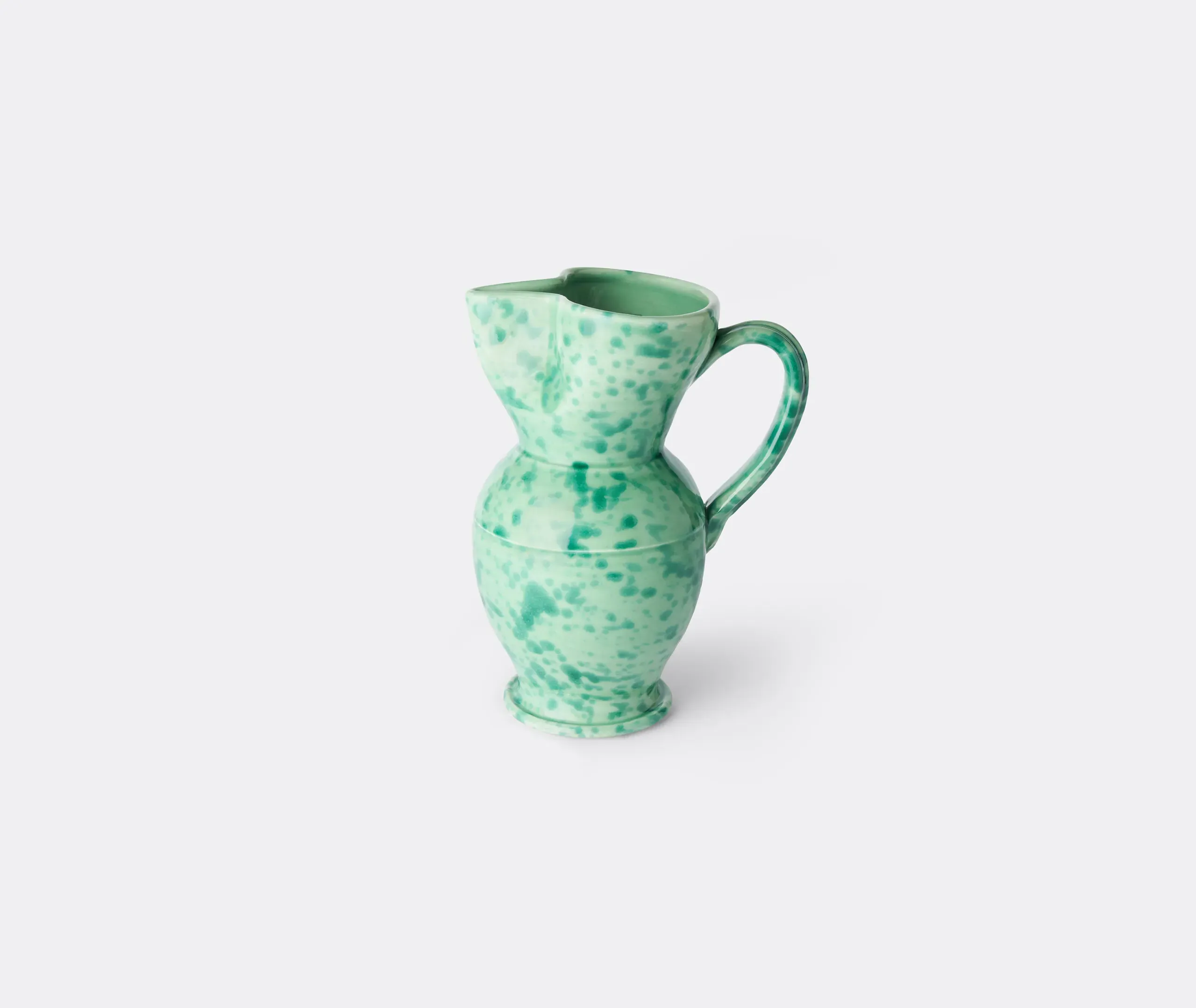 Casa Glazed Pitcher - Green
