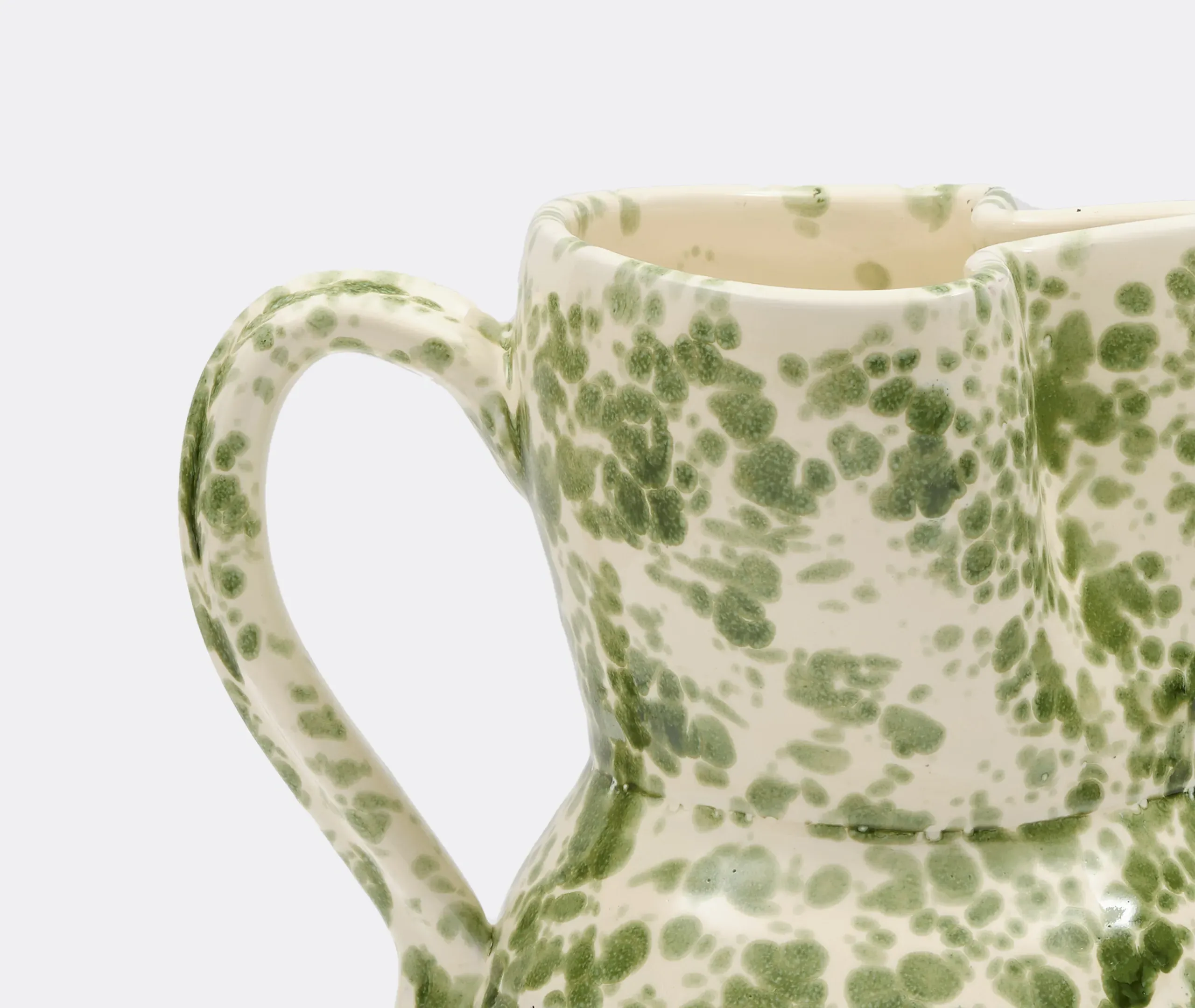 Casa Speckled Pitcher - Green