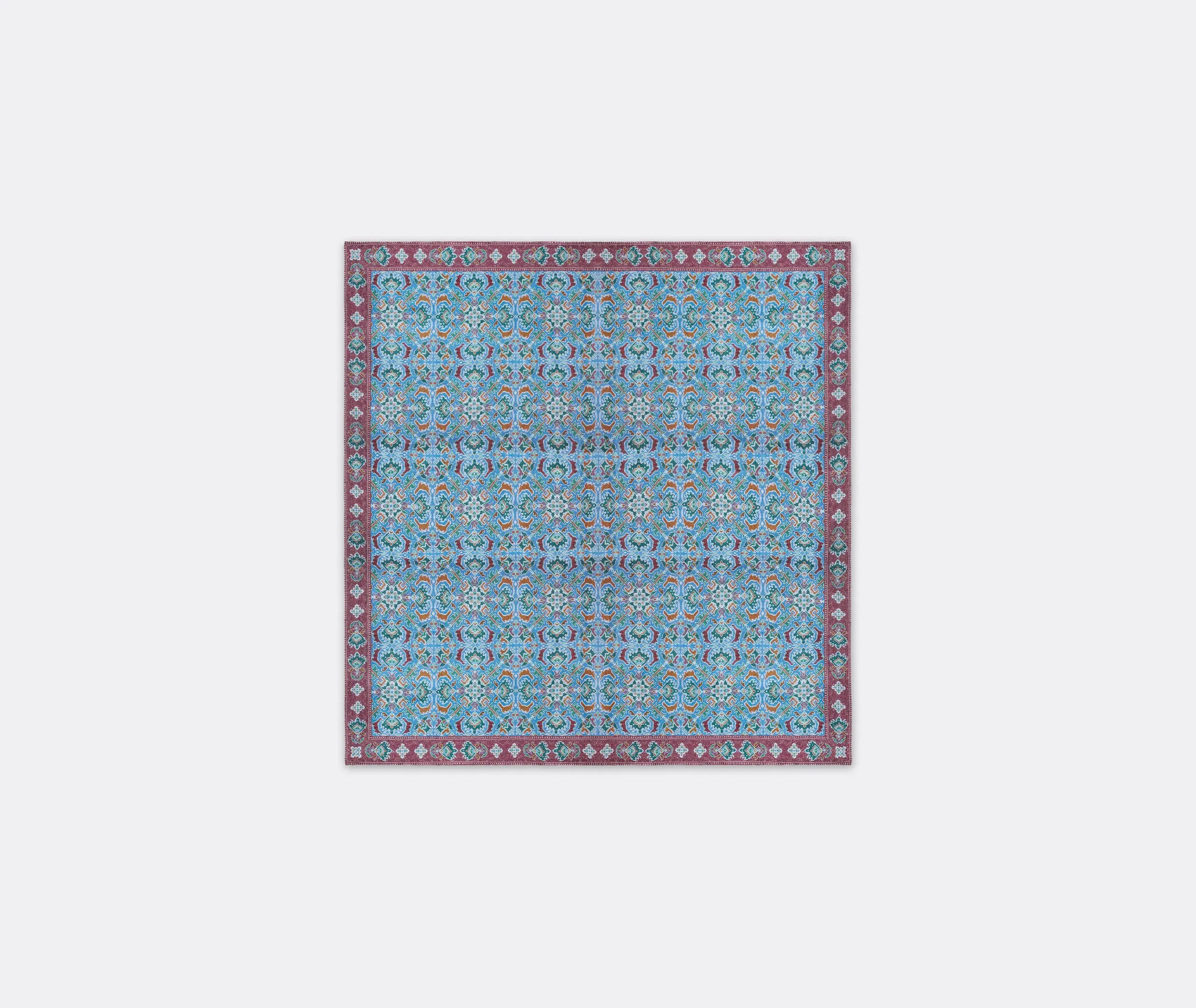 Fiamma Square Tablecloth - Blue, Linen
