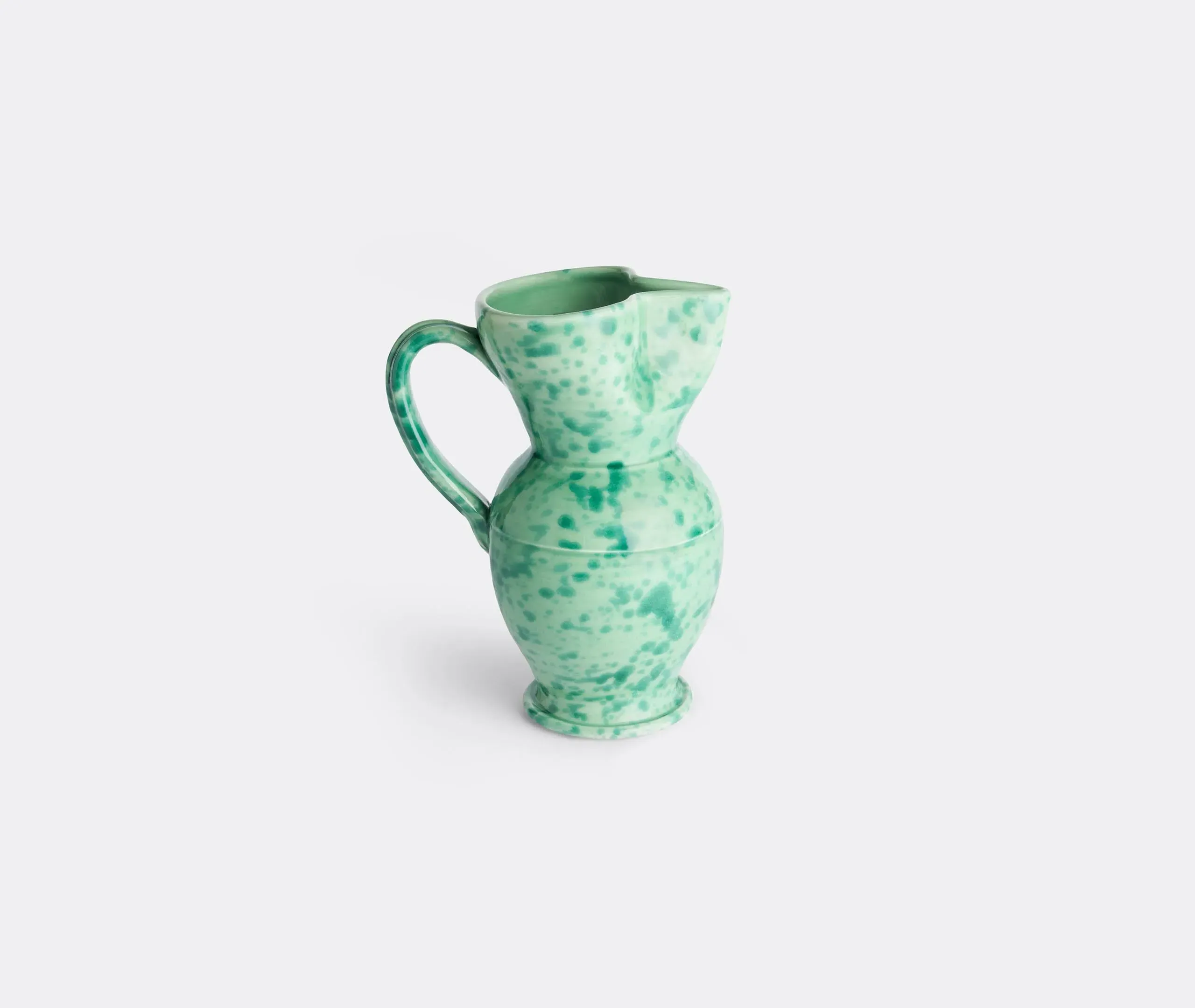 Glazed Pitcher - Green, Ceramic