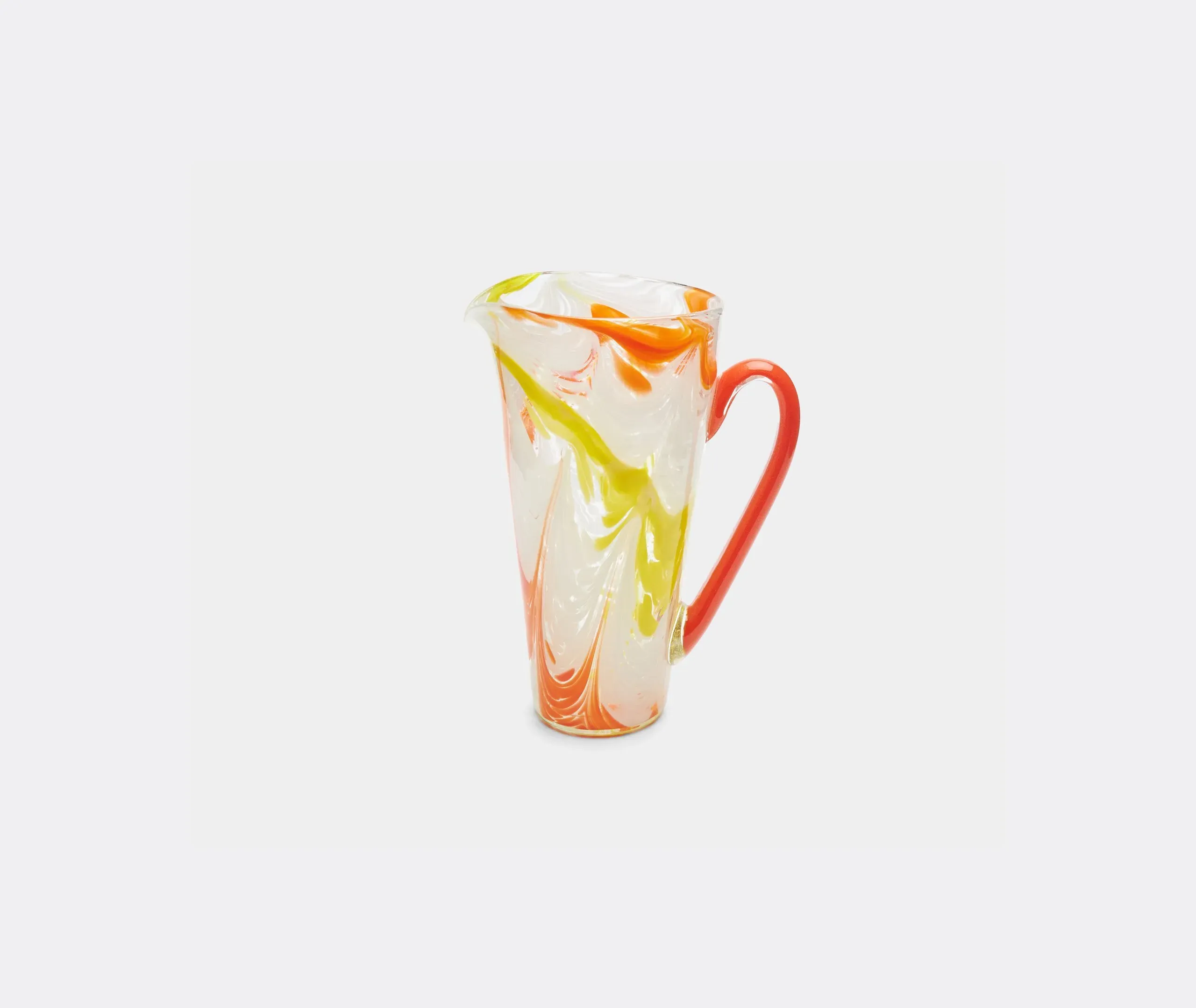 Jackie Glass Carafe - Multicolor, Murano Glass