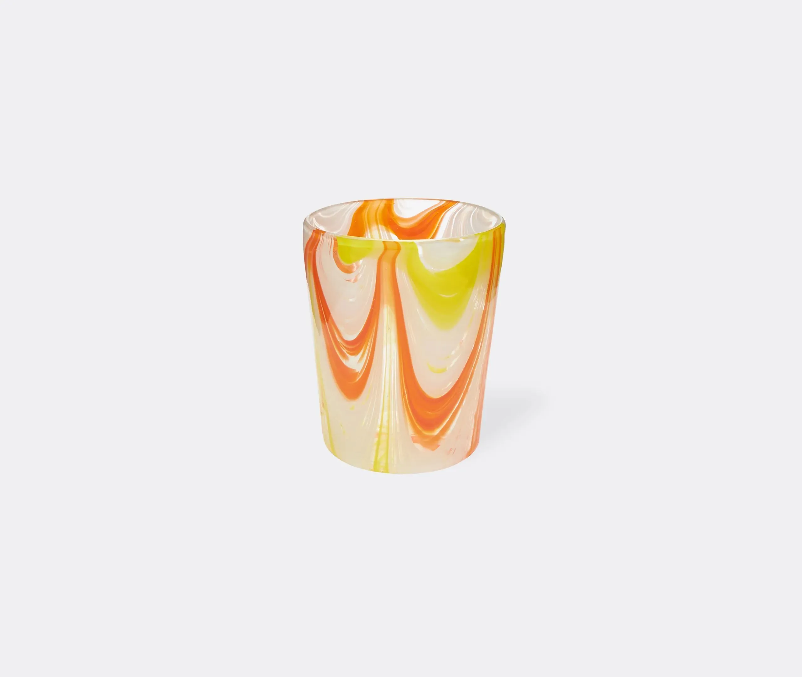 Jackie Water Tumbler - Multicolor, Murano Glass
