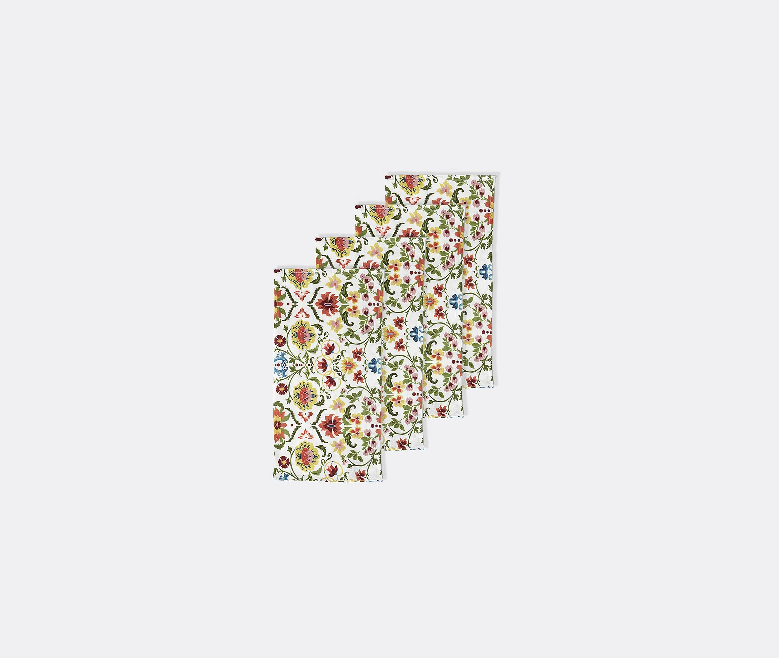 Rinascimento Linen Napkins Set of Four - Multicolor product