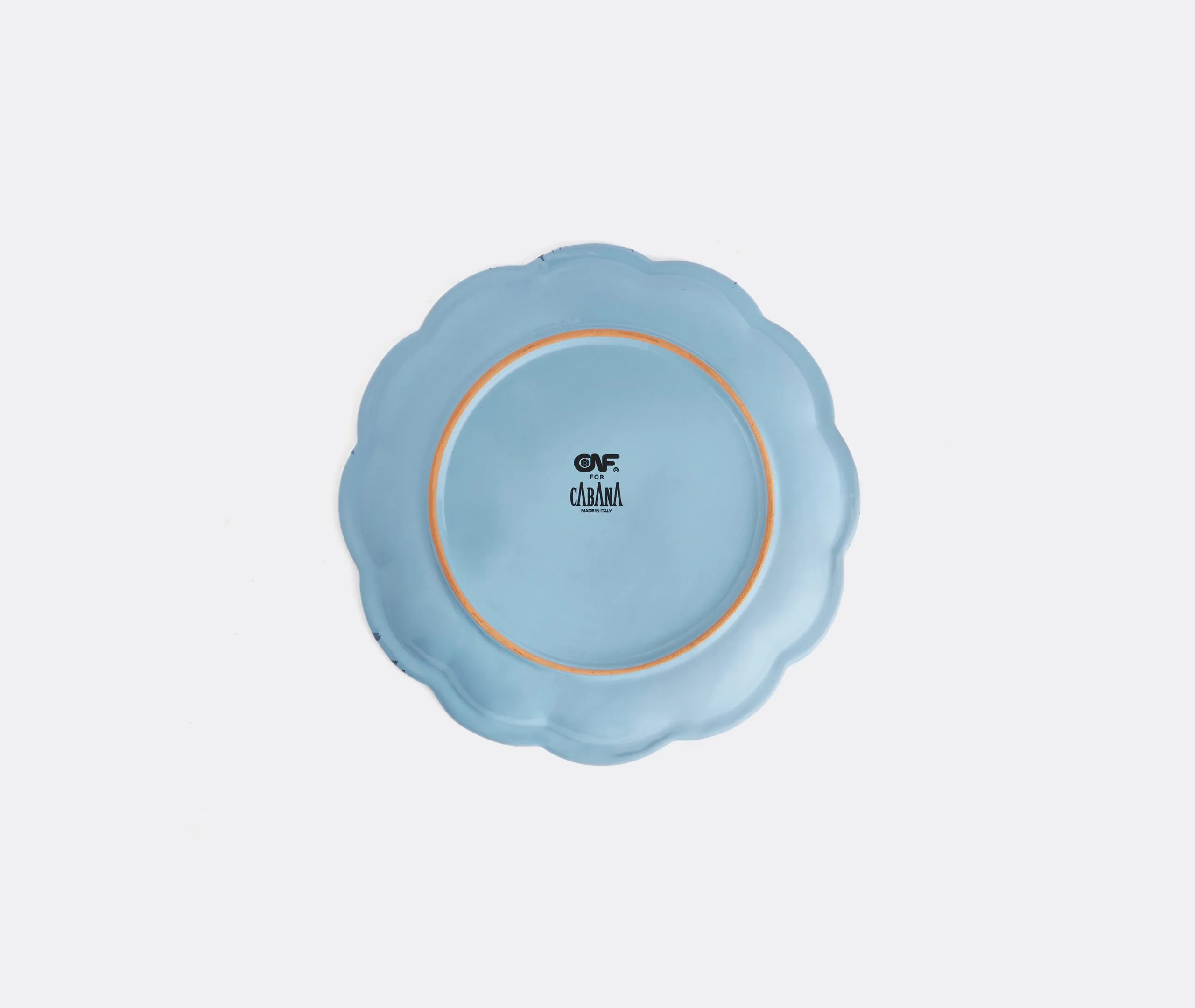 Speckled Dinner Plate - Blue, Ceramic
