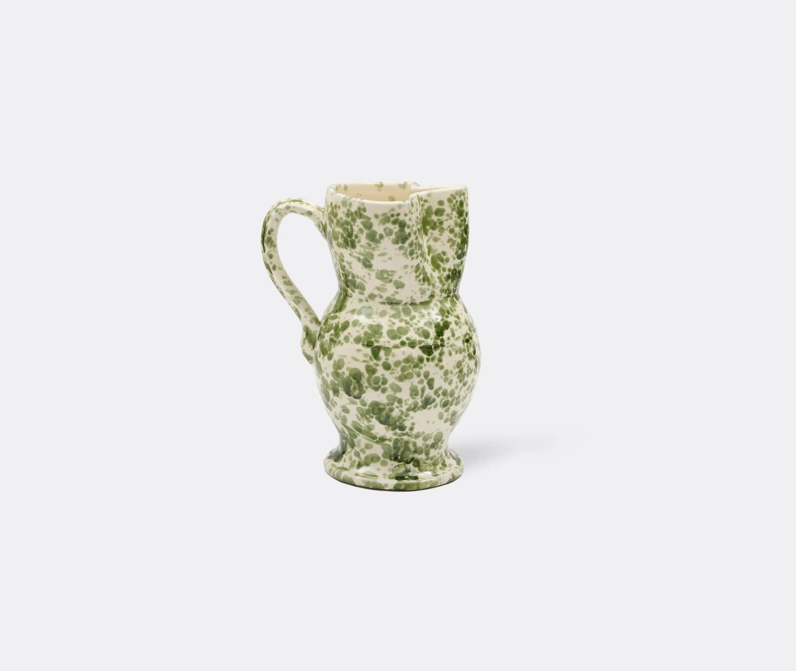 Speckled Pitcher - Green, Ceramic image