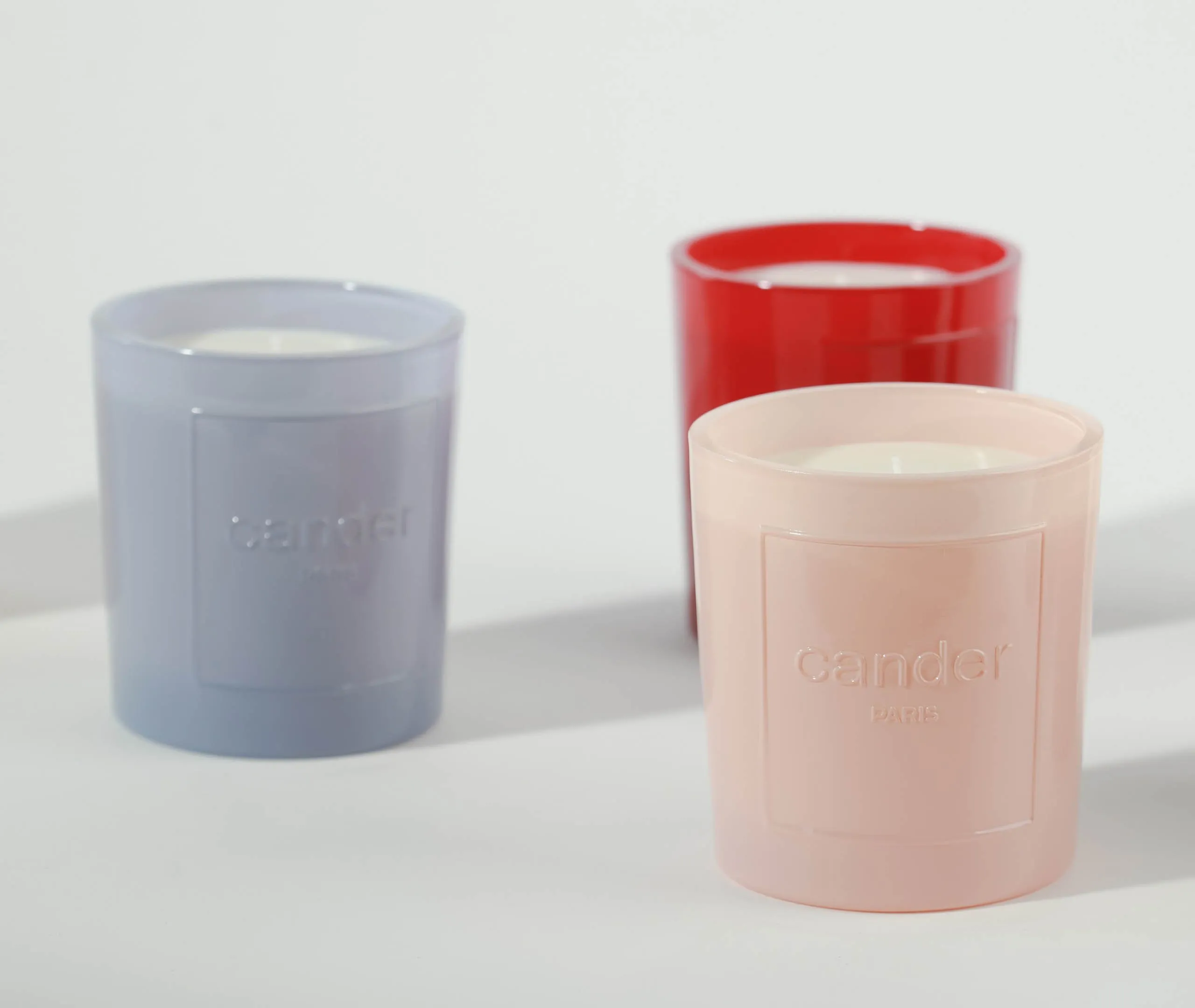 California Scented Candle - Blue, Glass