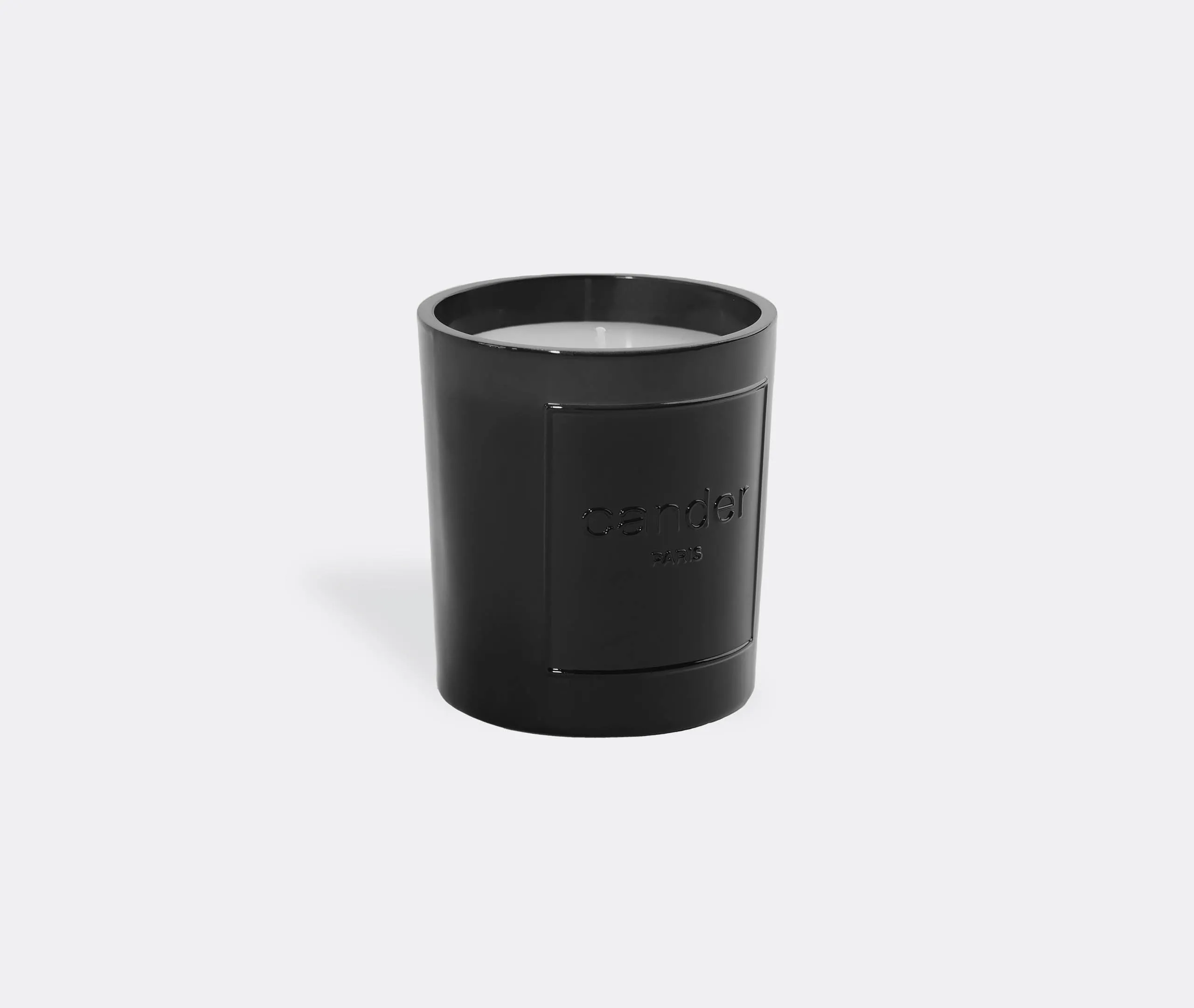 Scented Candle with Glass Container - Black