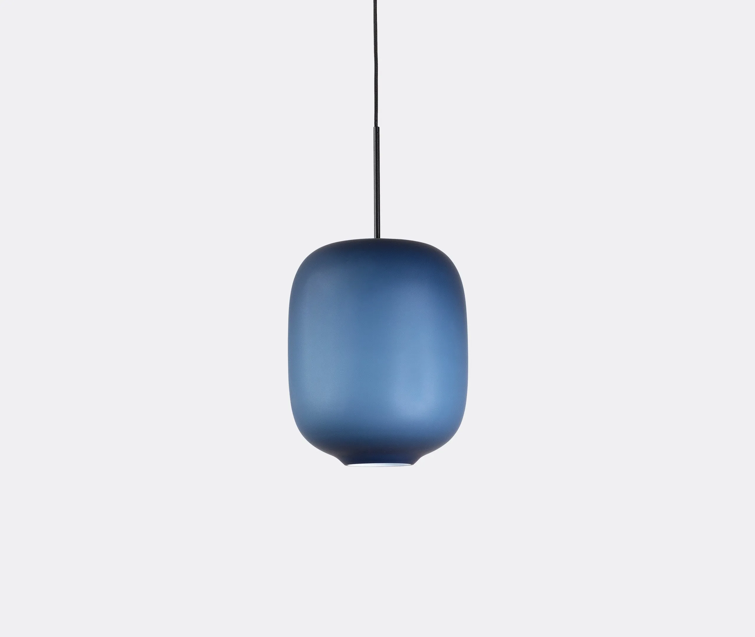 Arya Medium Pendant Lamp with UK Plug - Blue