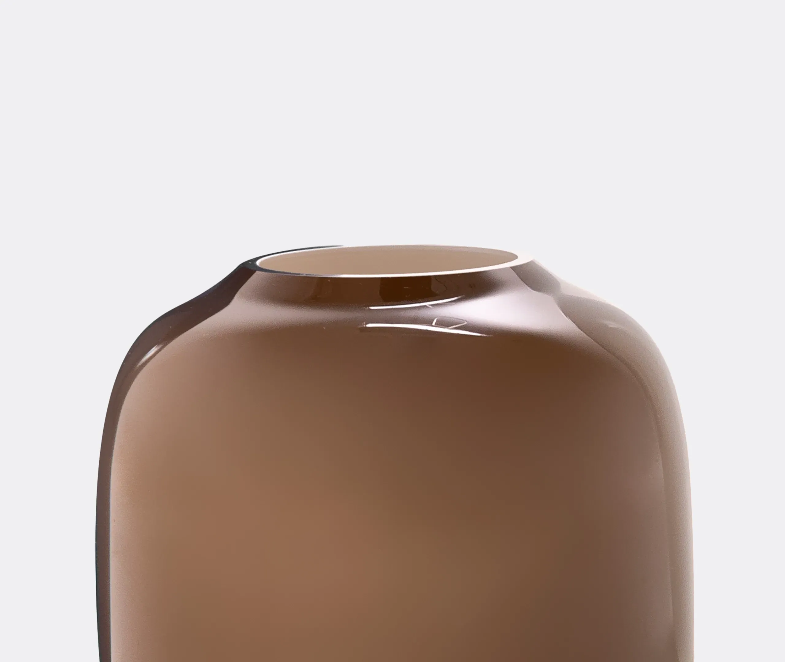 Arya Vase - Brown, Glass alternate view