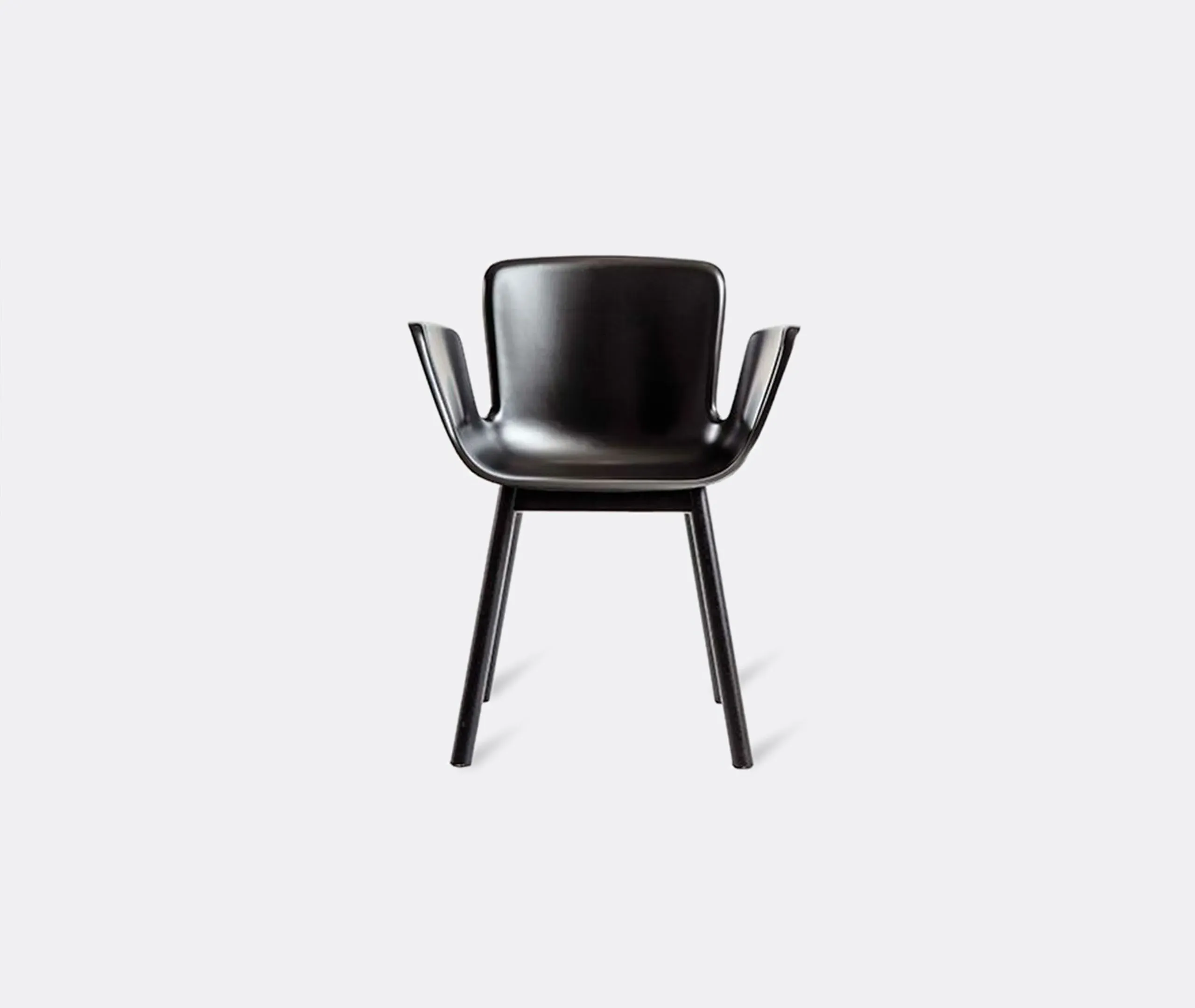 Juli Plastic Armchair - Black, Polyethylene image