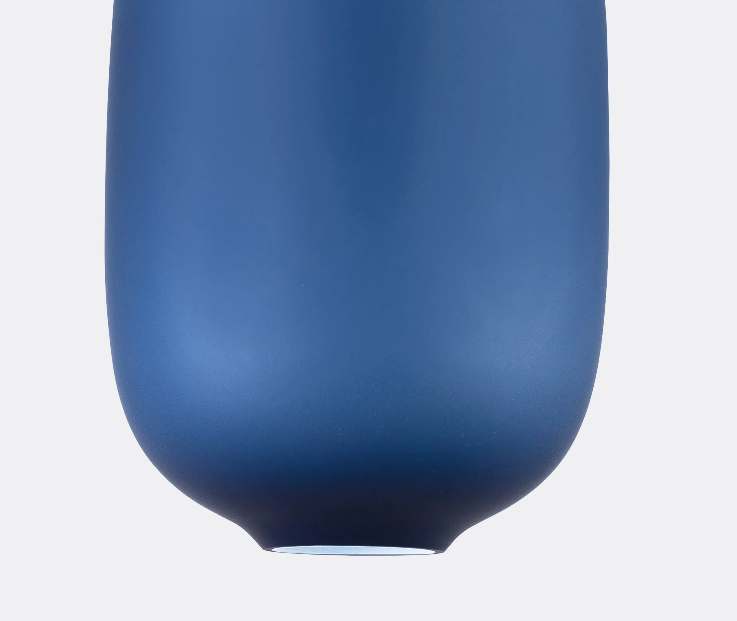 Large Pendant Lamp - Blue, Glass