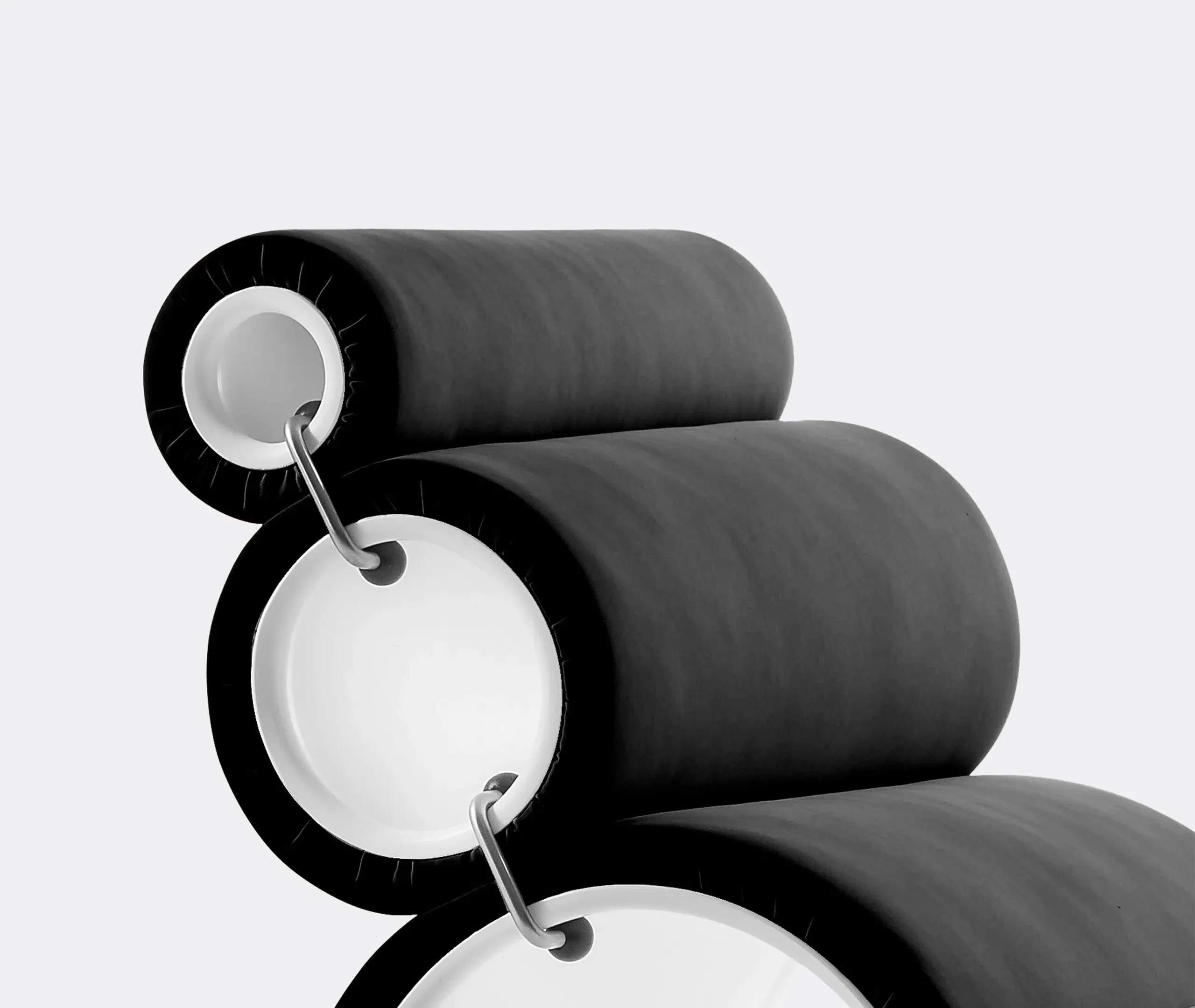 Modular Tube Chair - Black