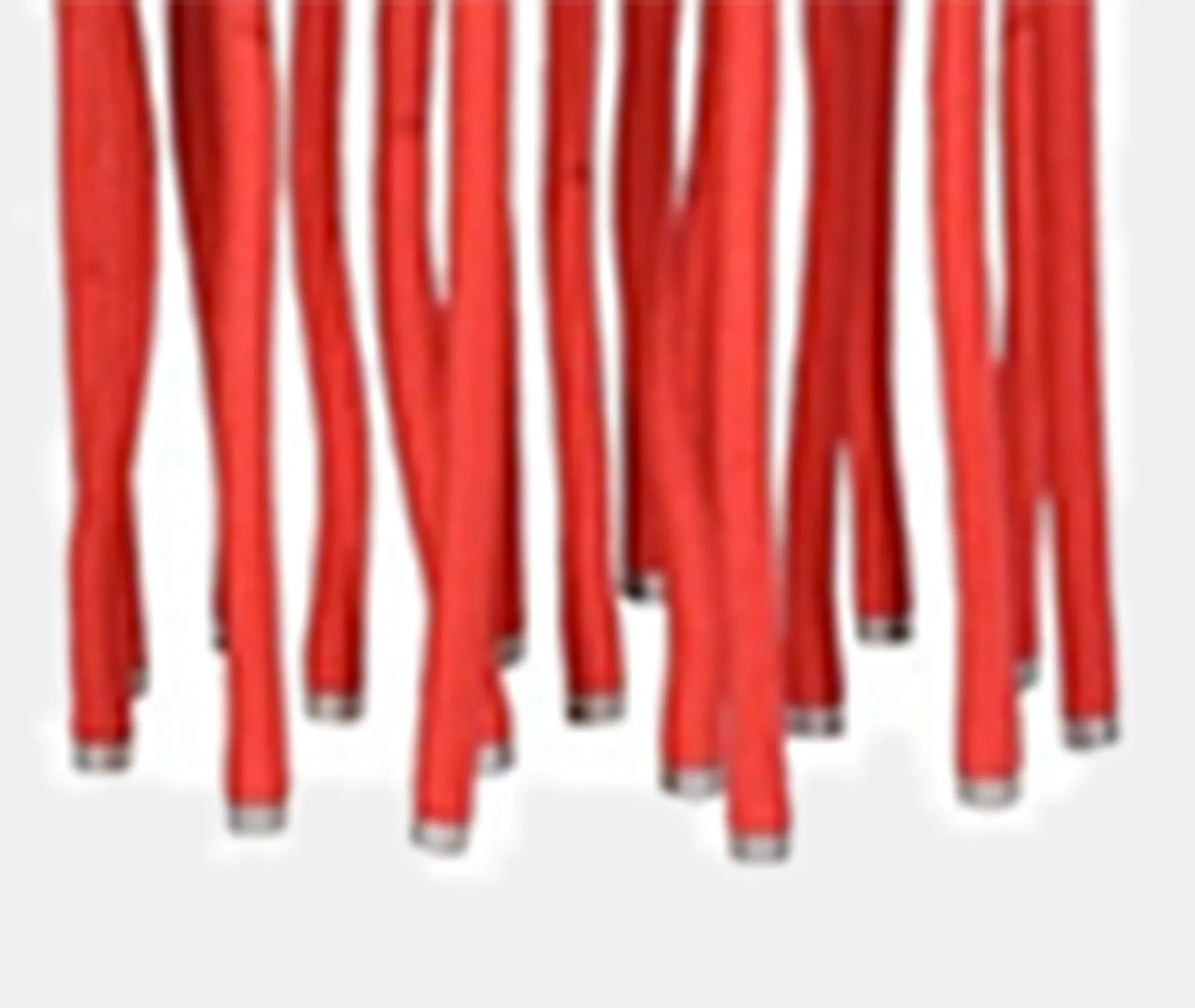 Org by Fabio Novembre Dining Table - Red, Glass & Polypropylene alternate view