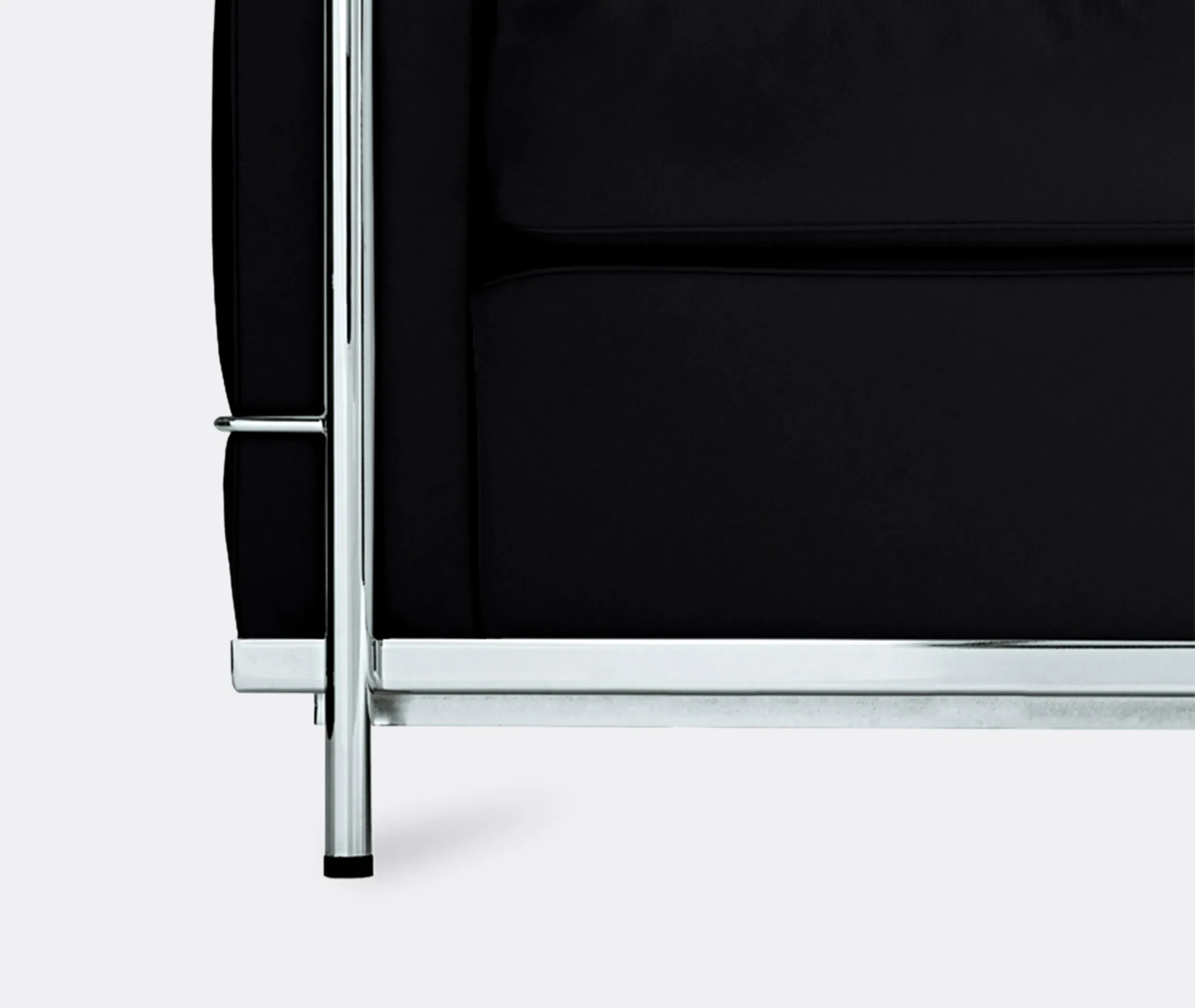 2 Fauteuil Grand Confort Petit Modèle 2-Seater Sofa - Black