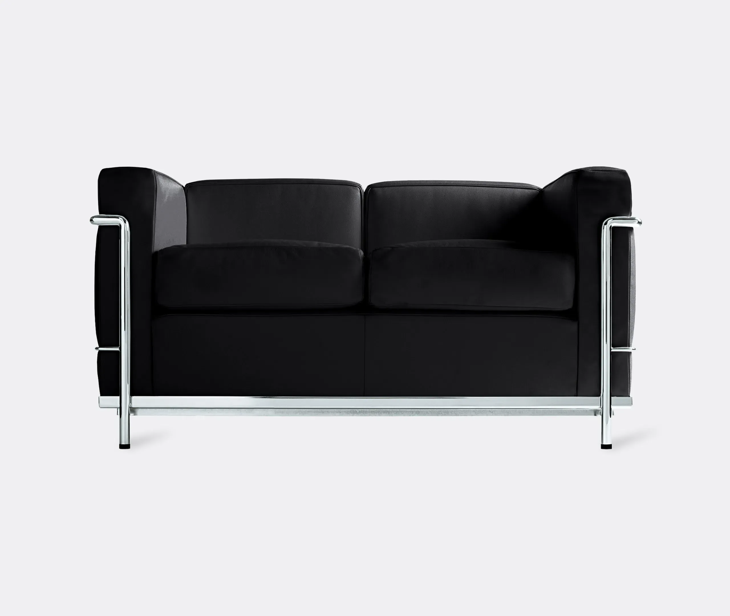 2 Fauteuil Grand Confort Petit Modèle 2-Seater Sofa - Black