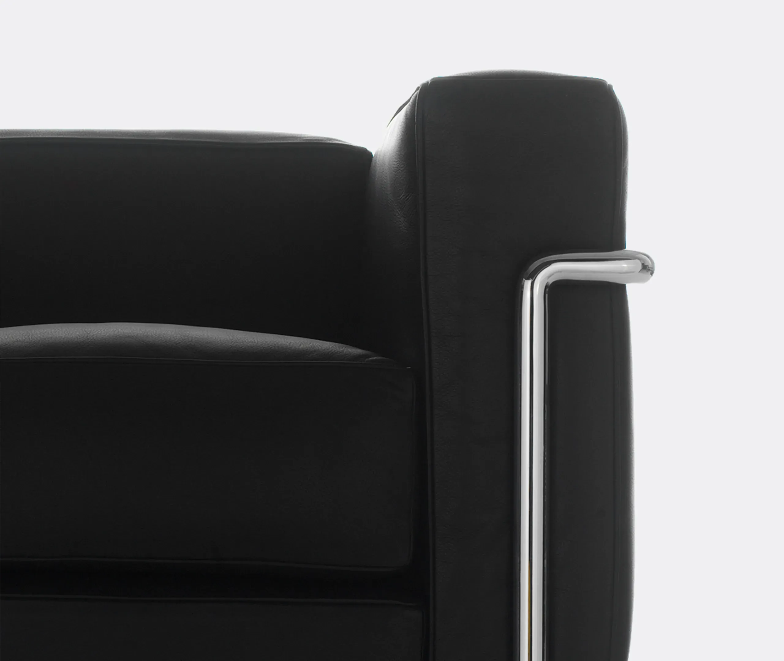 2 Fauteuil Grand Confort Petit Modèle Armchair - Black