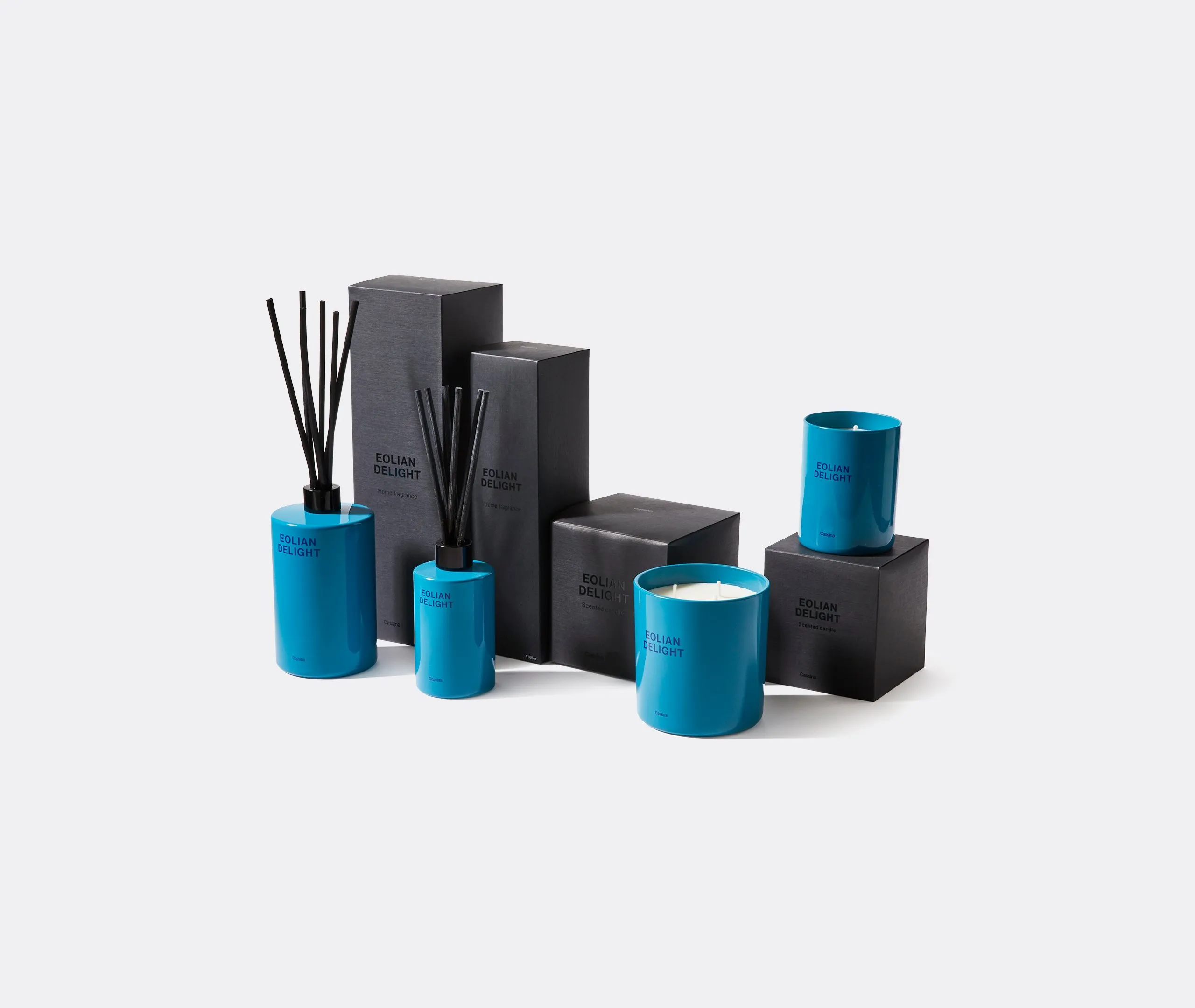 200ml Reed Diffuser - Light Blue, Glass
