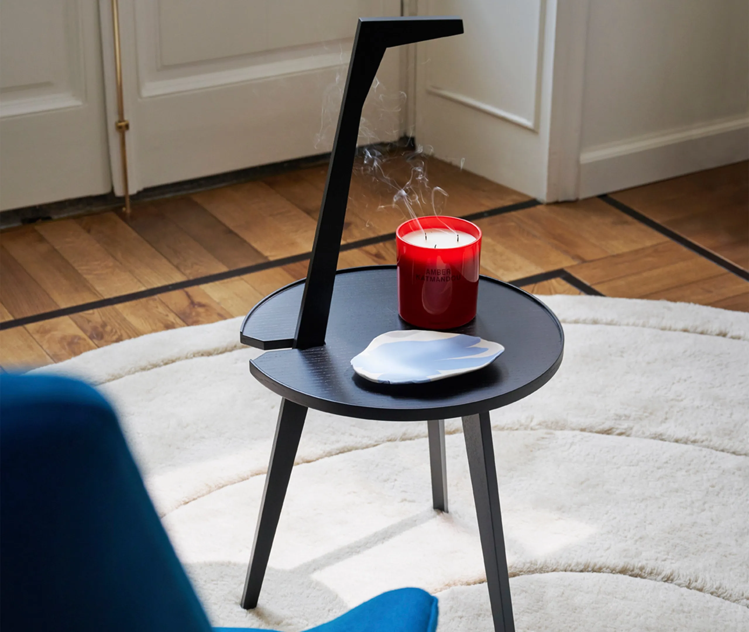 Amber Katmandou Medium Candle - Red