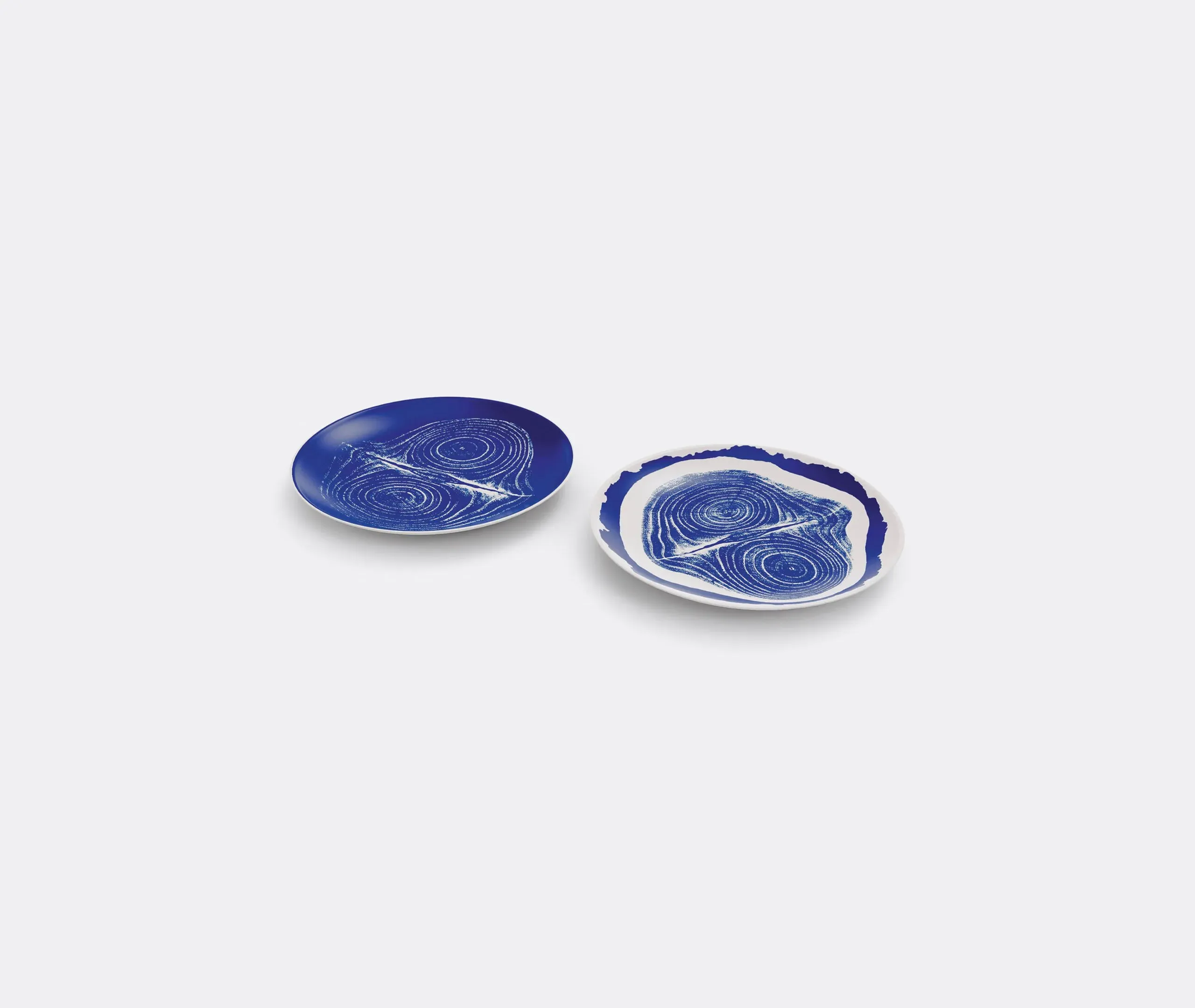 Charlotte Perriand Tronc Dessert Plates Set of Two - Multicolor