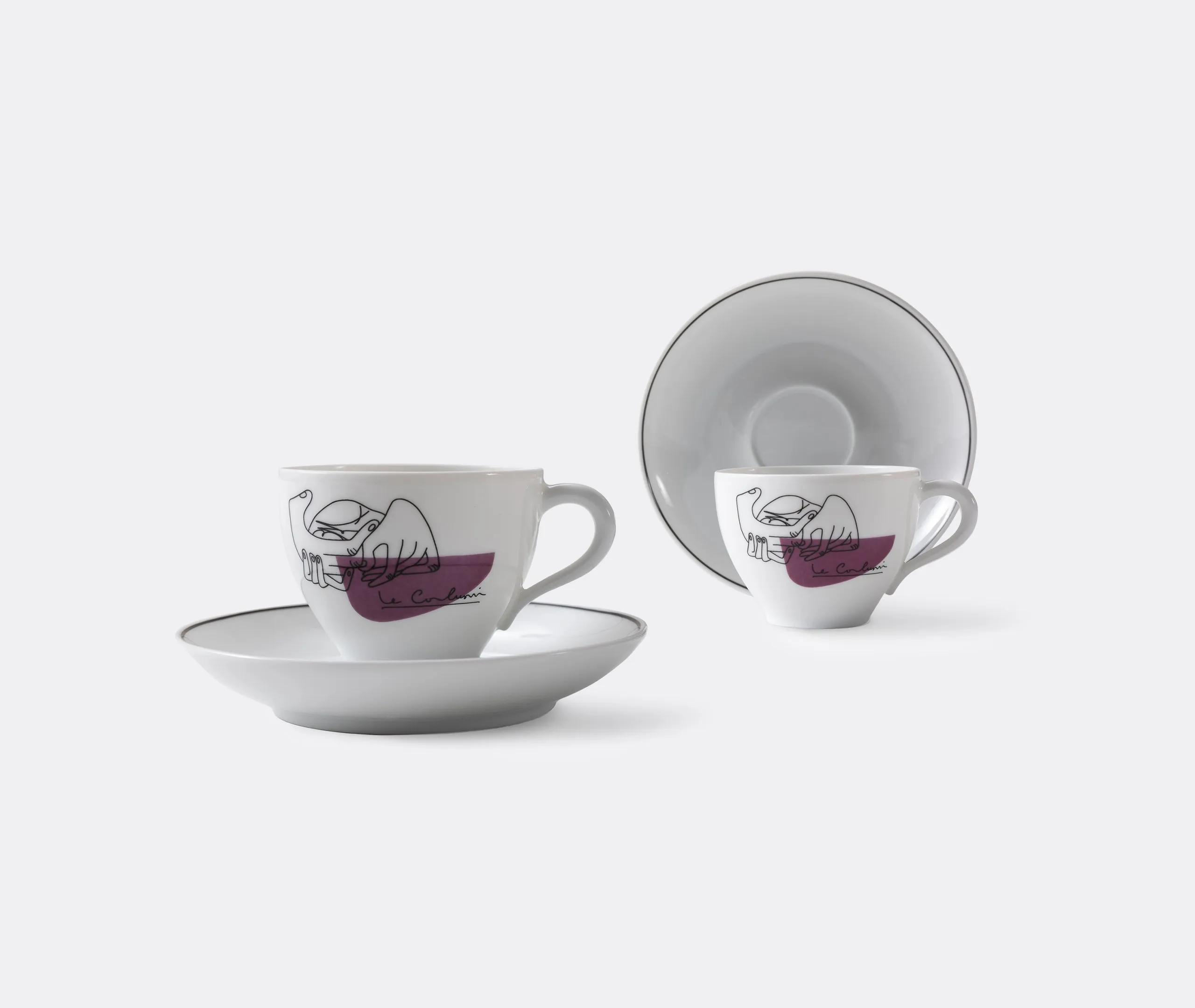 Coffee Service Set - White, Porcelain