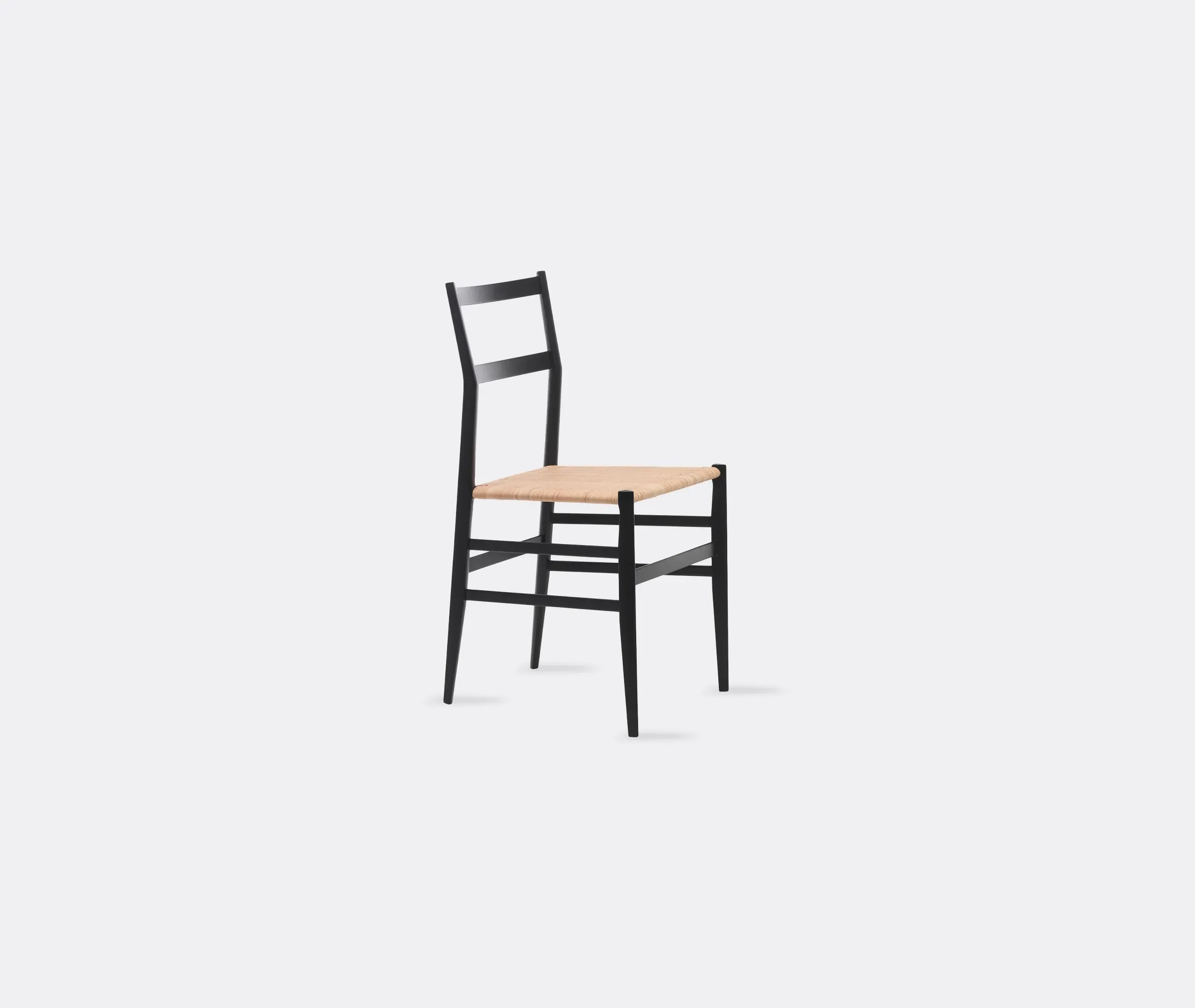 Dining Chair Hand-Finished - Black, Ash Wood