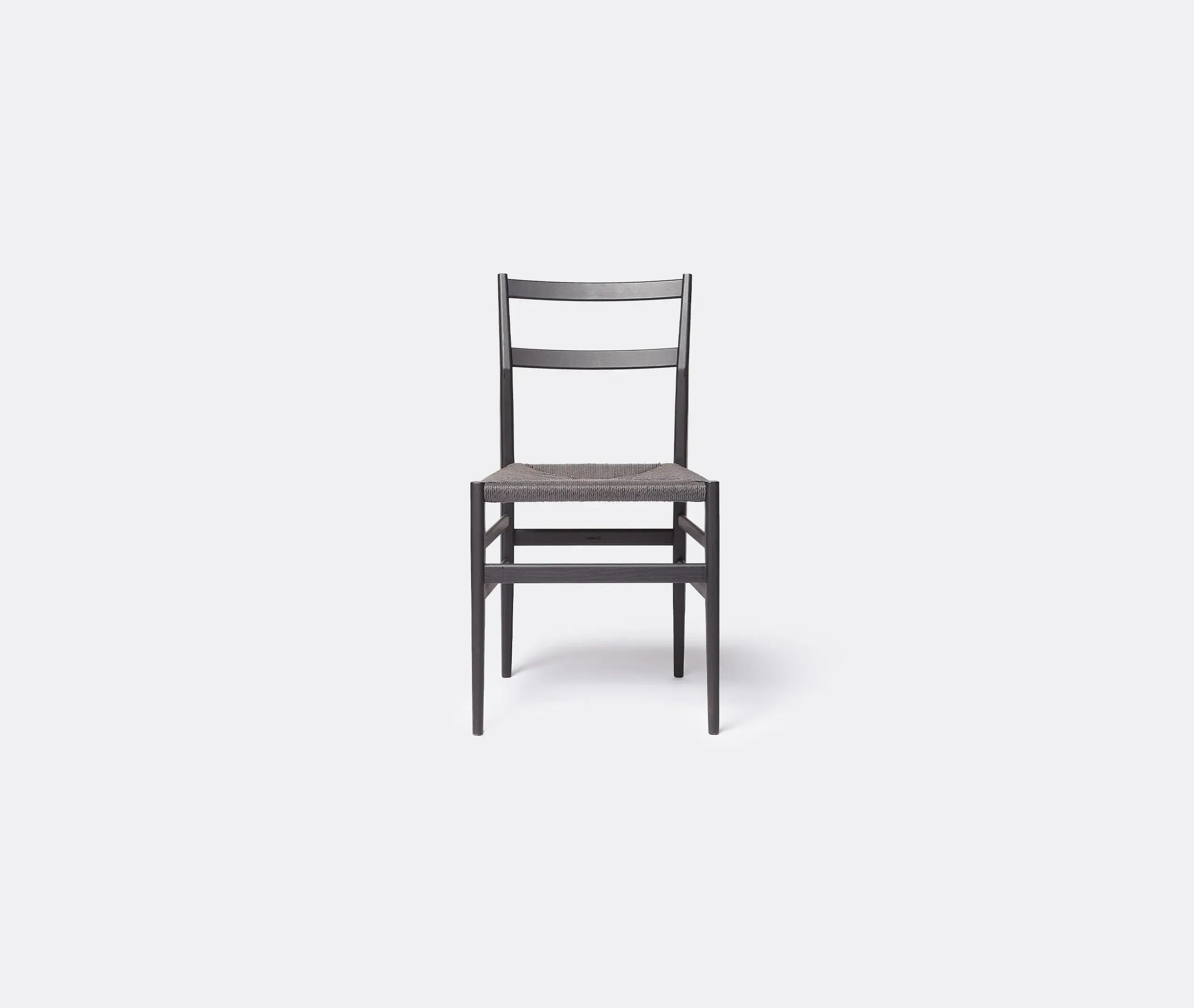 Dining Chair with Padded Seat - Black, Walnut image