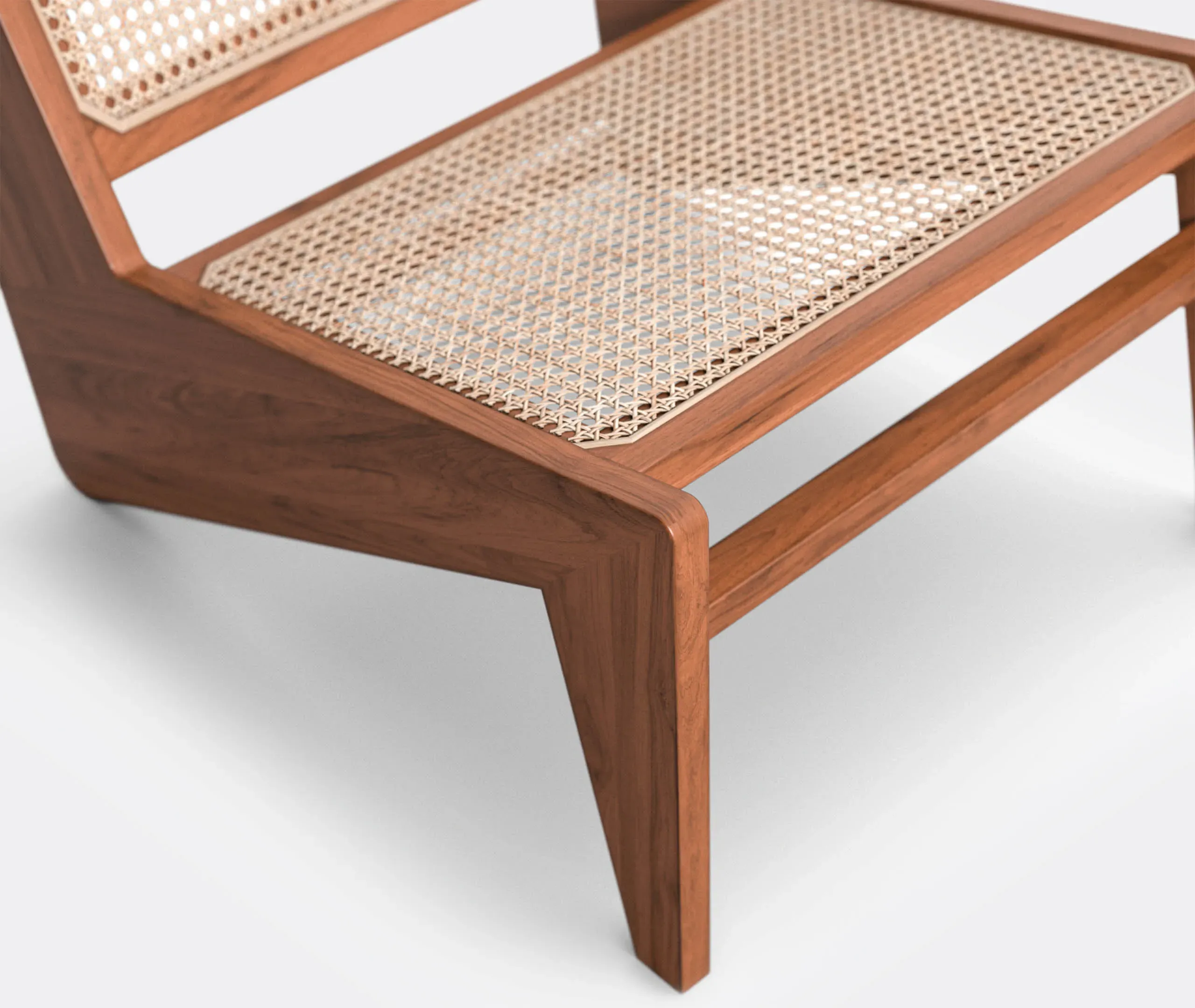 Kangaroo Chair - Brown, Teak alternate view