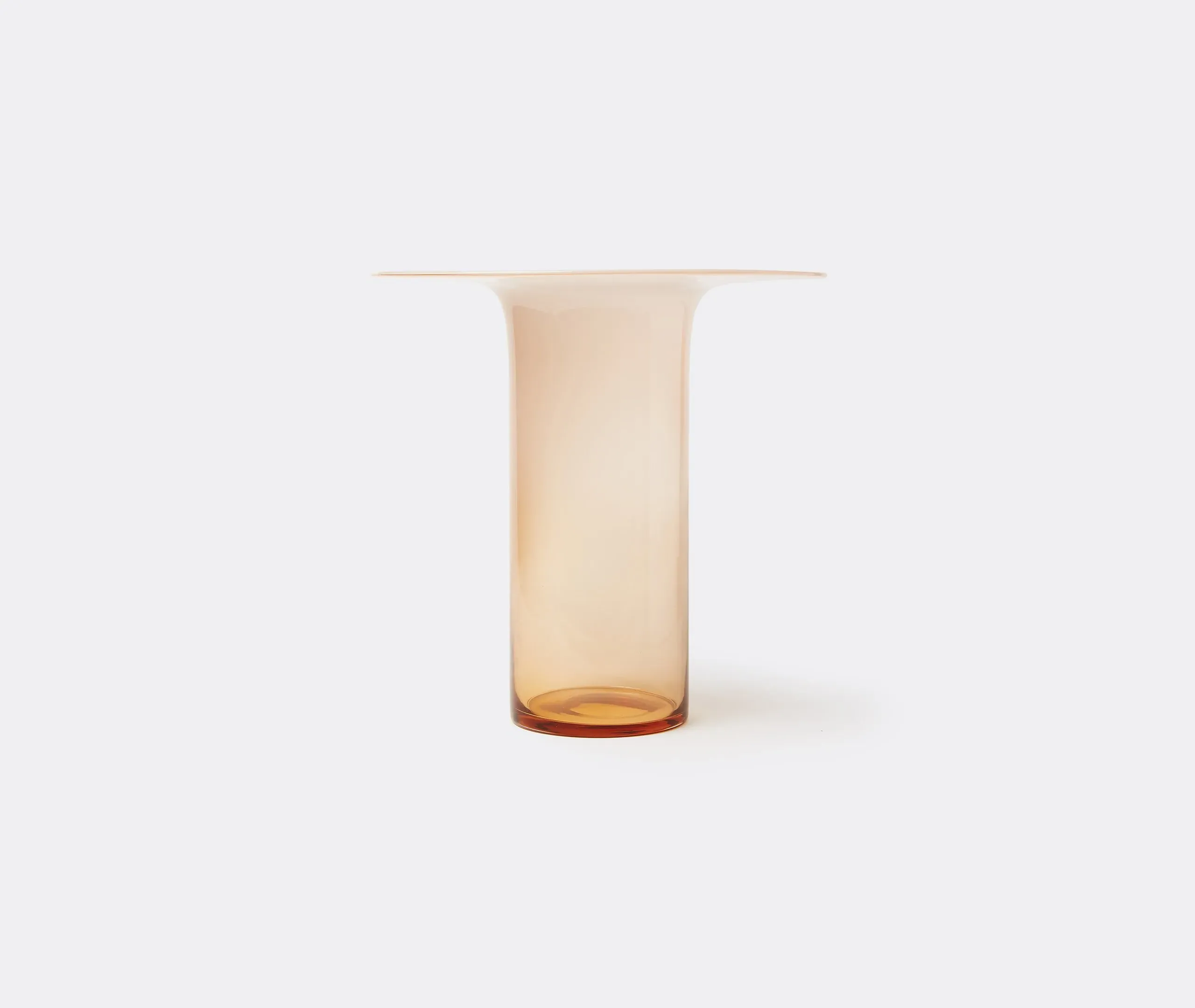 Large Vase Hand-Blown - Pink, Venetian Glass