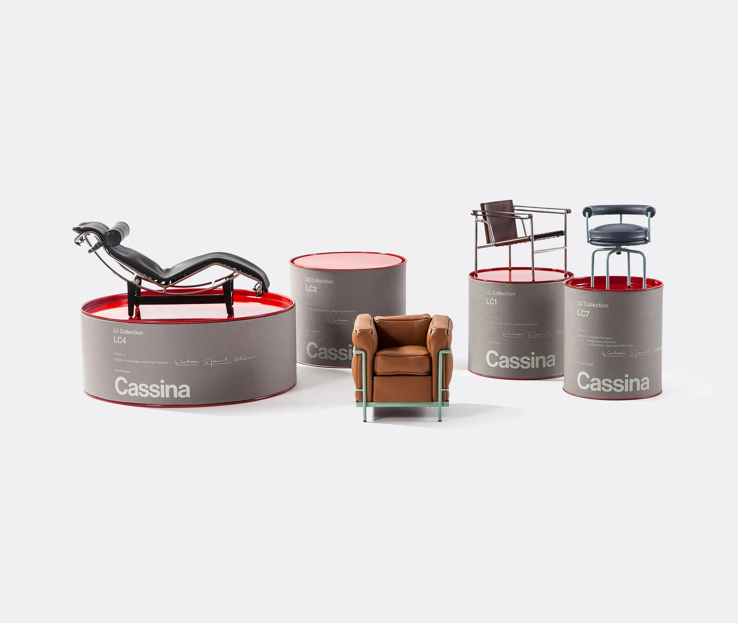 Le Miniature 4 Chaise Longue - Black, Leather