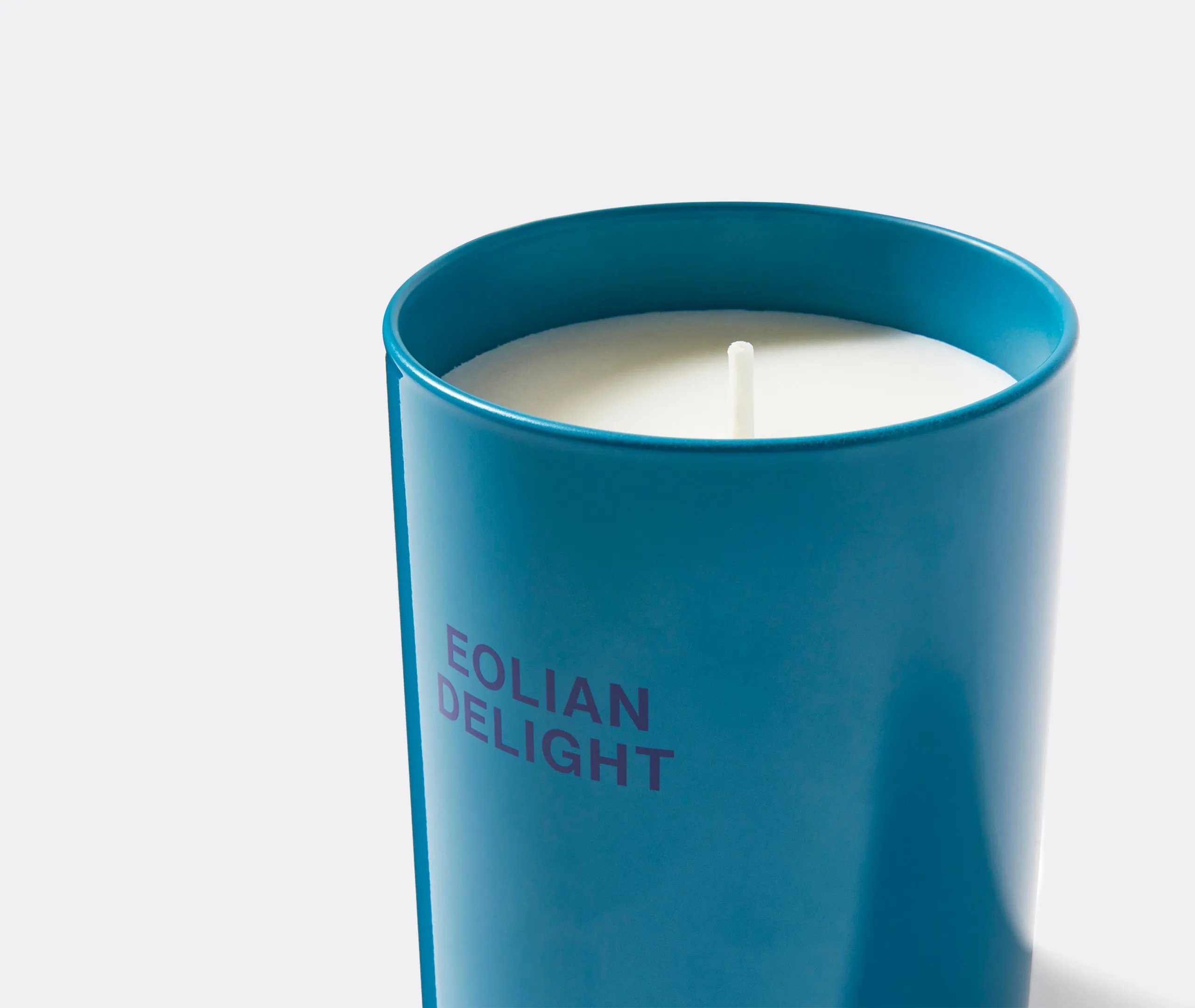 Medium Scented Candle - Light Blue, Glass