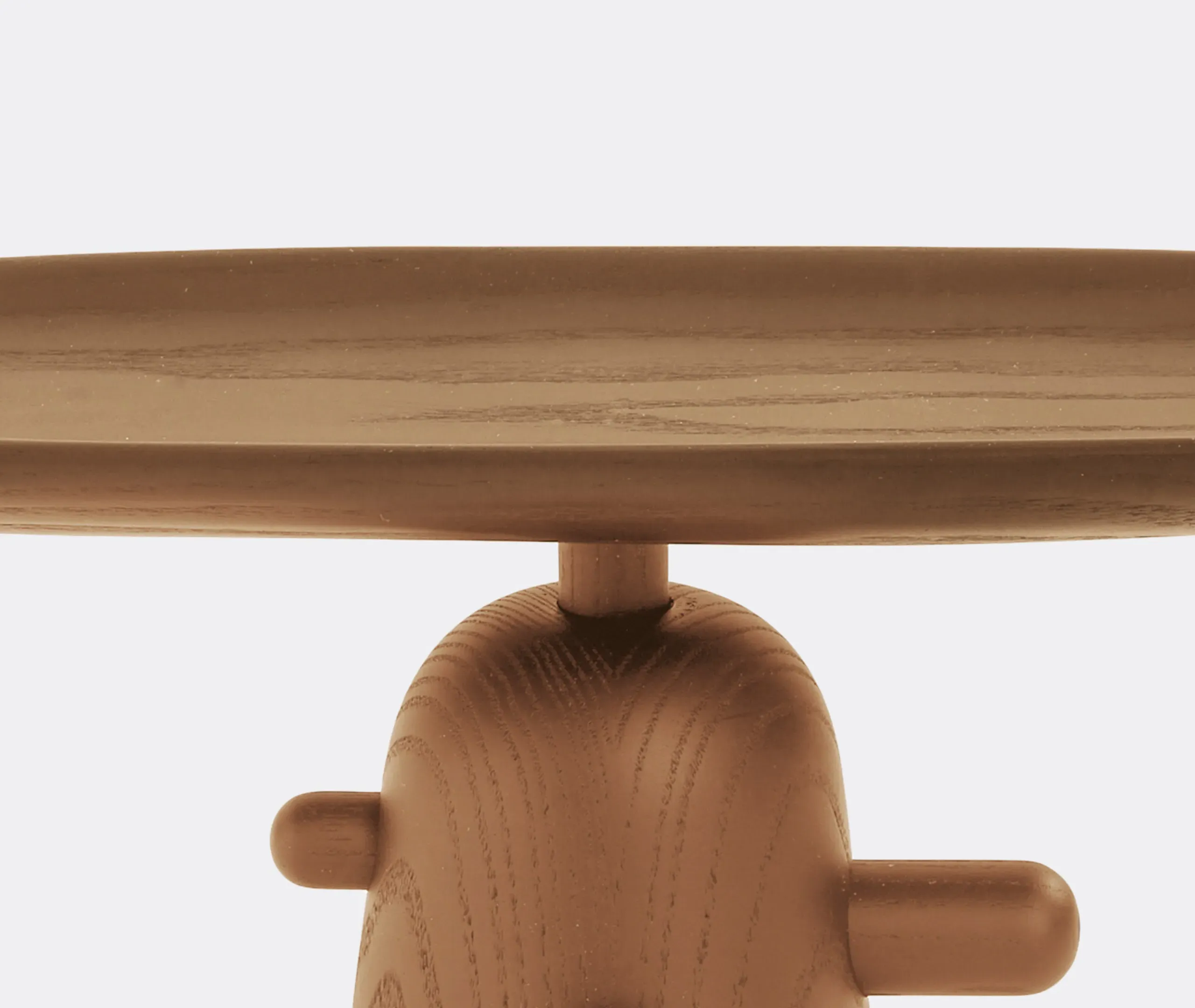 Réaction Poétique Low Centrepiece - Brown, Walnut