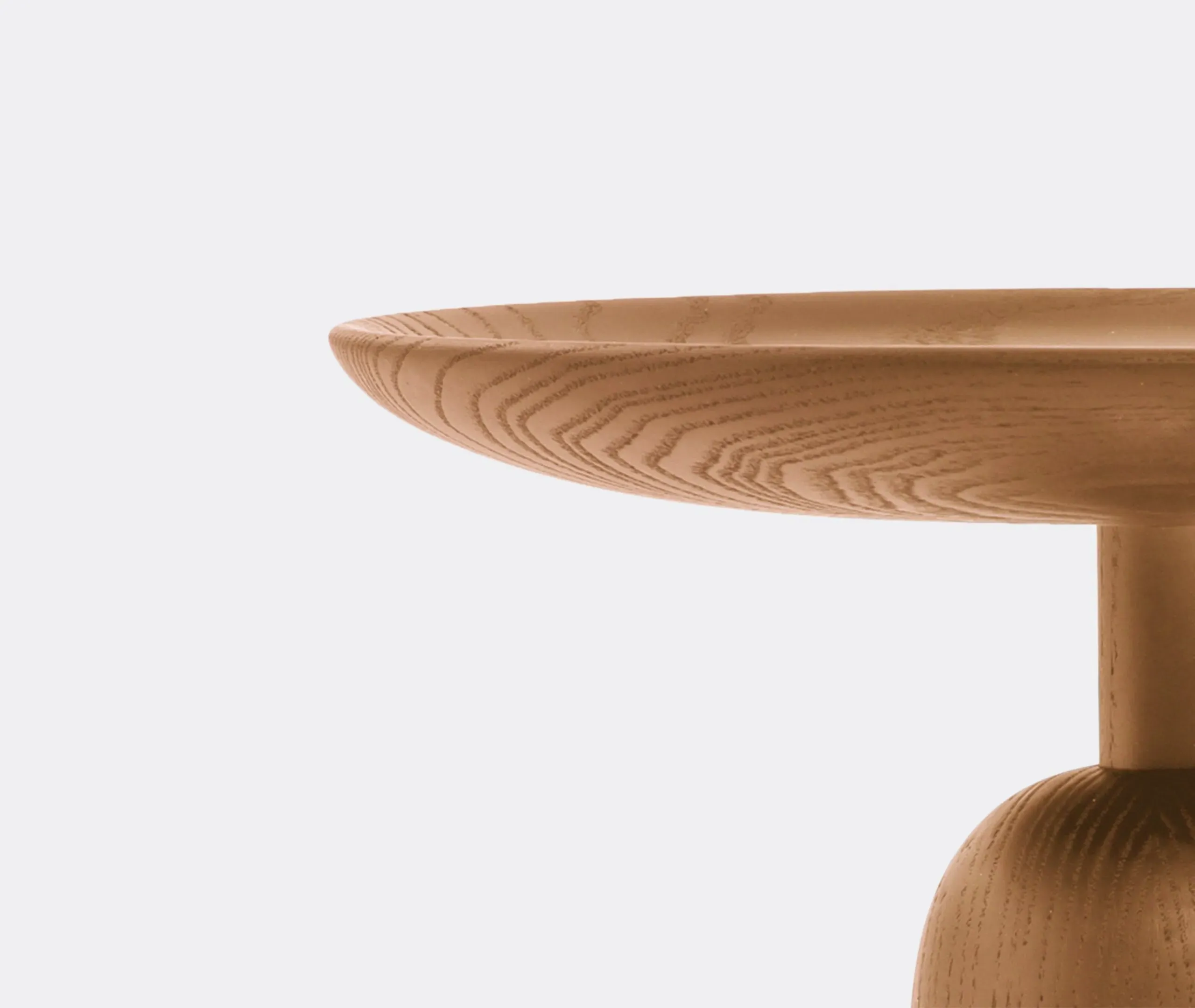 Réaction Poétique Tall Centrepiece - Brown, Walnut