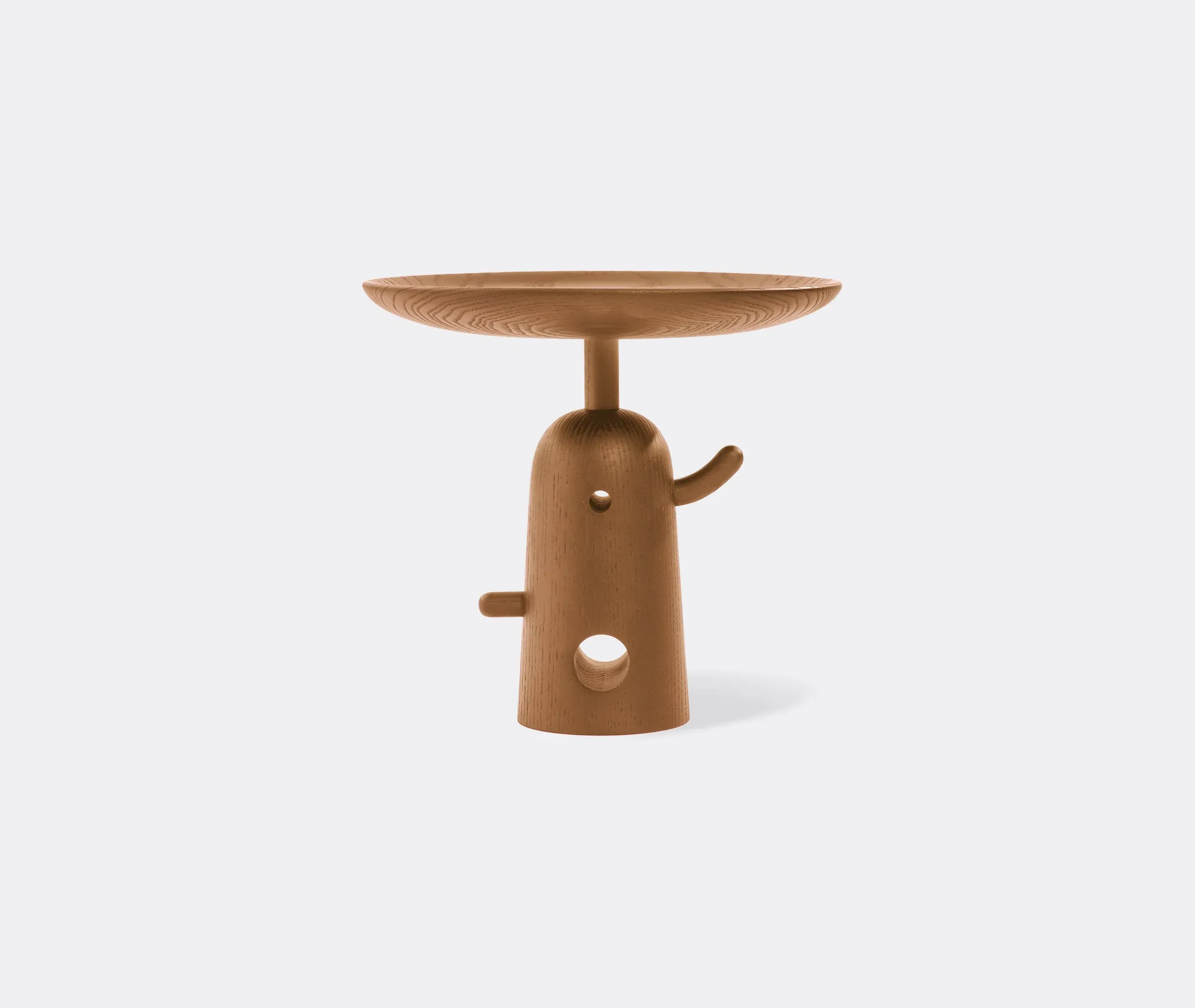 Réaction Poétique Tall Centrepiece - Brown, Walnut