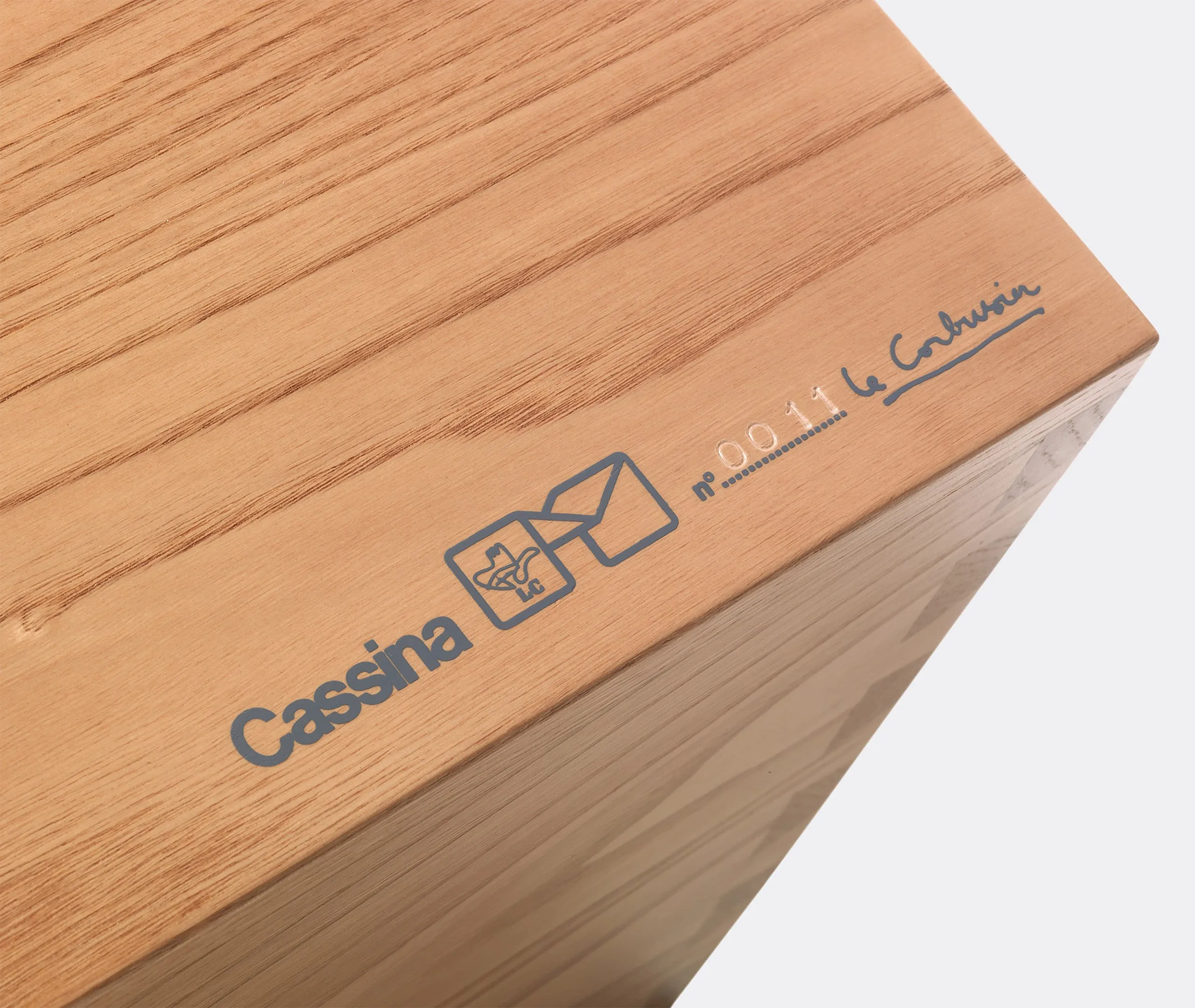 Rectangular Stool with Dovetail Joints - Brown, Chestnut