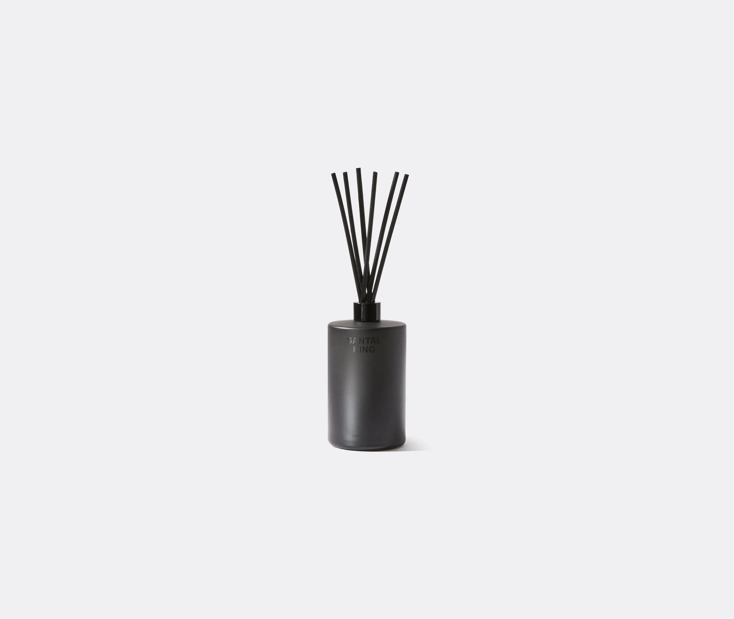 Reed Diffuser with Santal Scent - Black, Glass image